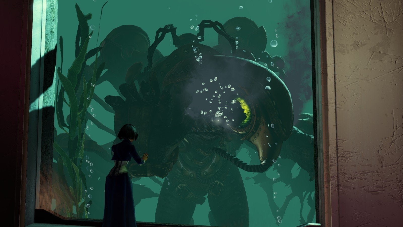 720P, bioshock, infinite, comstock, elizabeth, songbird, HD Wallpaper