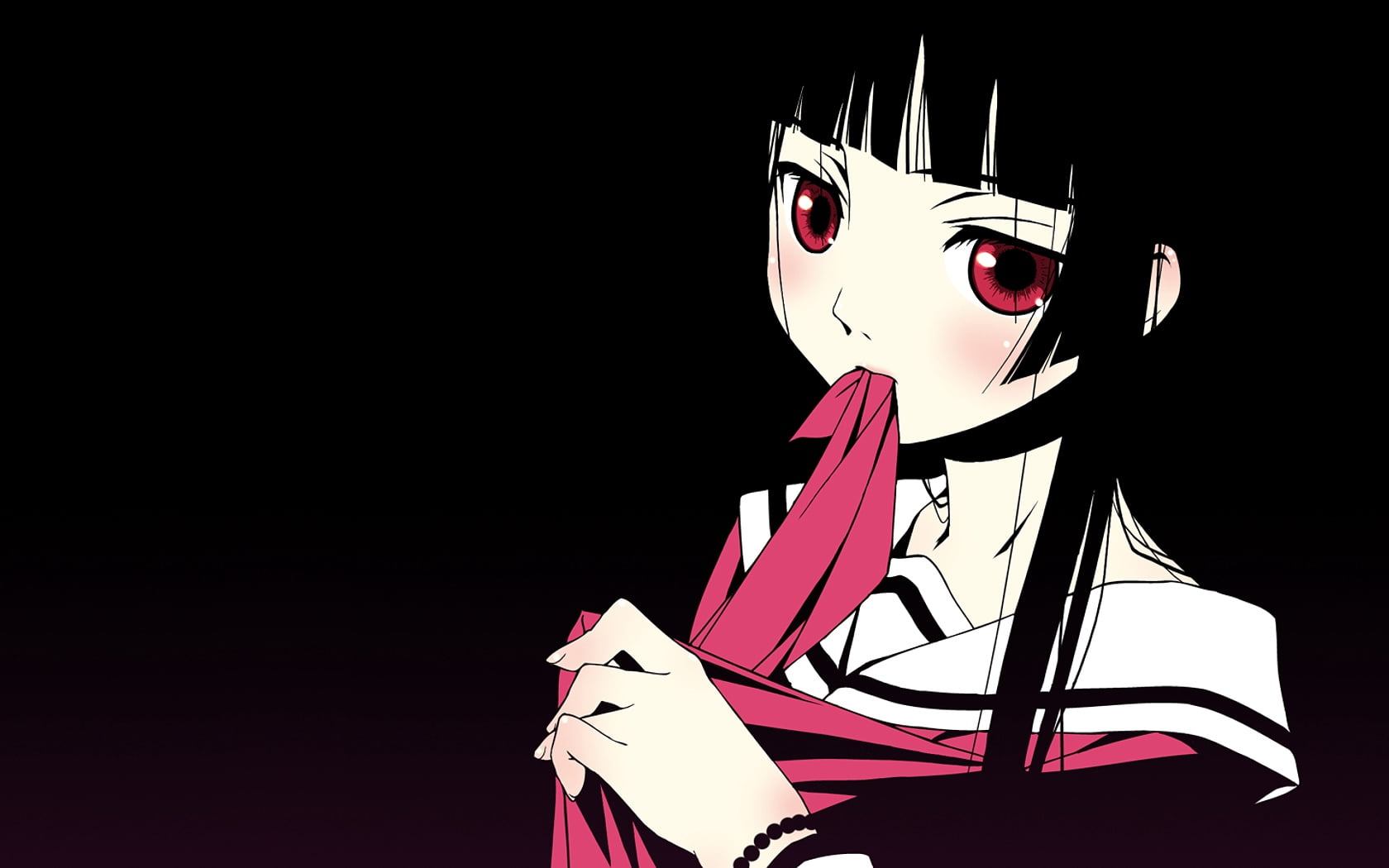 close-up, mask - disguise, people, illustrations And Vector Art, haired, young Adult, mask, black, eyes, beauty, beautiful, anime, bracelet, front view, HD Wallpaper