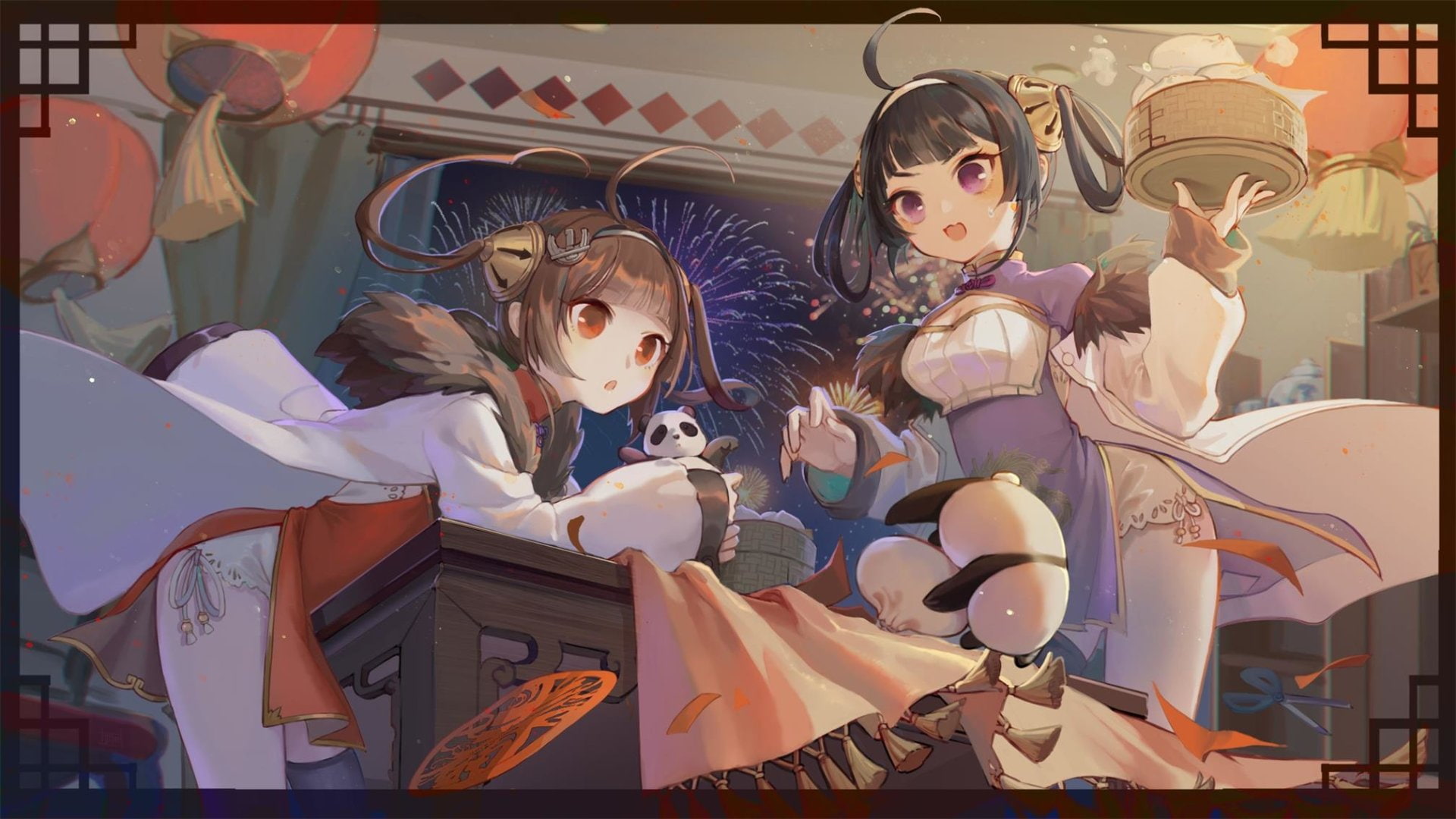 1080P, Anime, Ning Hai (Azur Lane), Azur Lane, Ping Hai (Azur Lane), HD Wallpaper