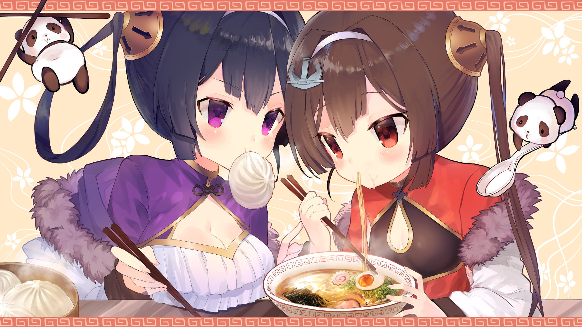 Anime, Ning Hai (Azur Lane), 1080P, Azur Lane, Ping Hai (Azur Lane), HD Wallpaper