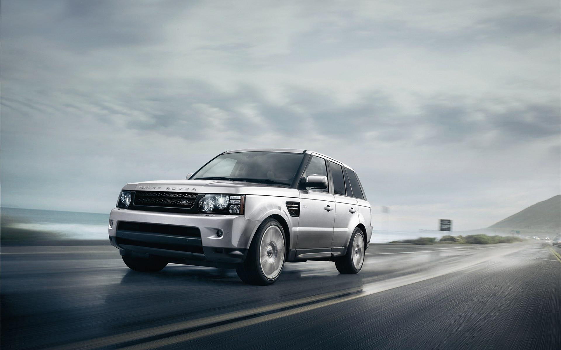 land rover, range, sport, silver, rover, 1080P, 2013, cars, land, HD Wallpaper