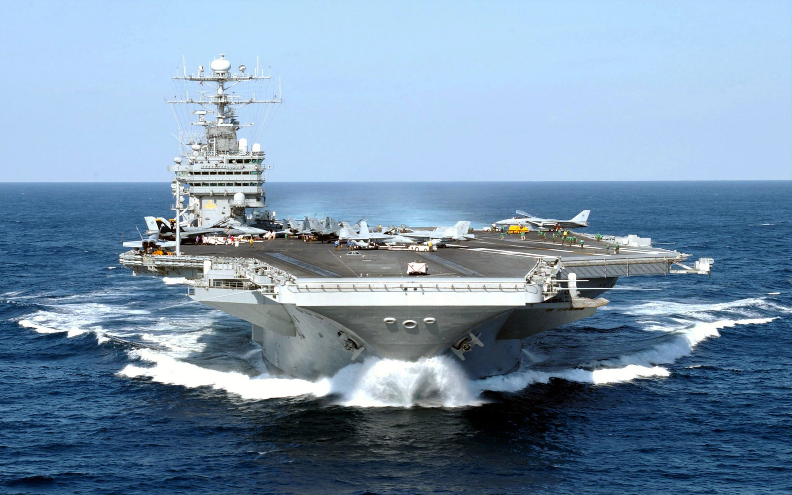uss, carrier, aircraft, nuclear, george, nitmitz, 2K, washington, HD Wallpaper