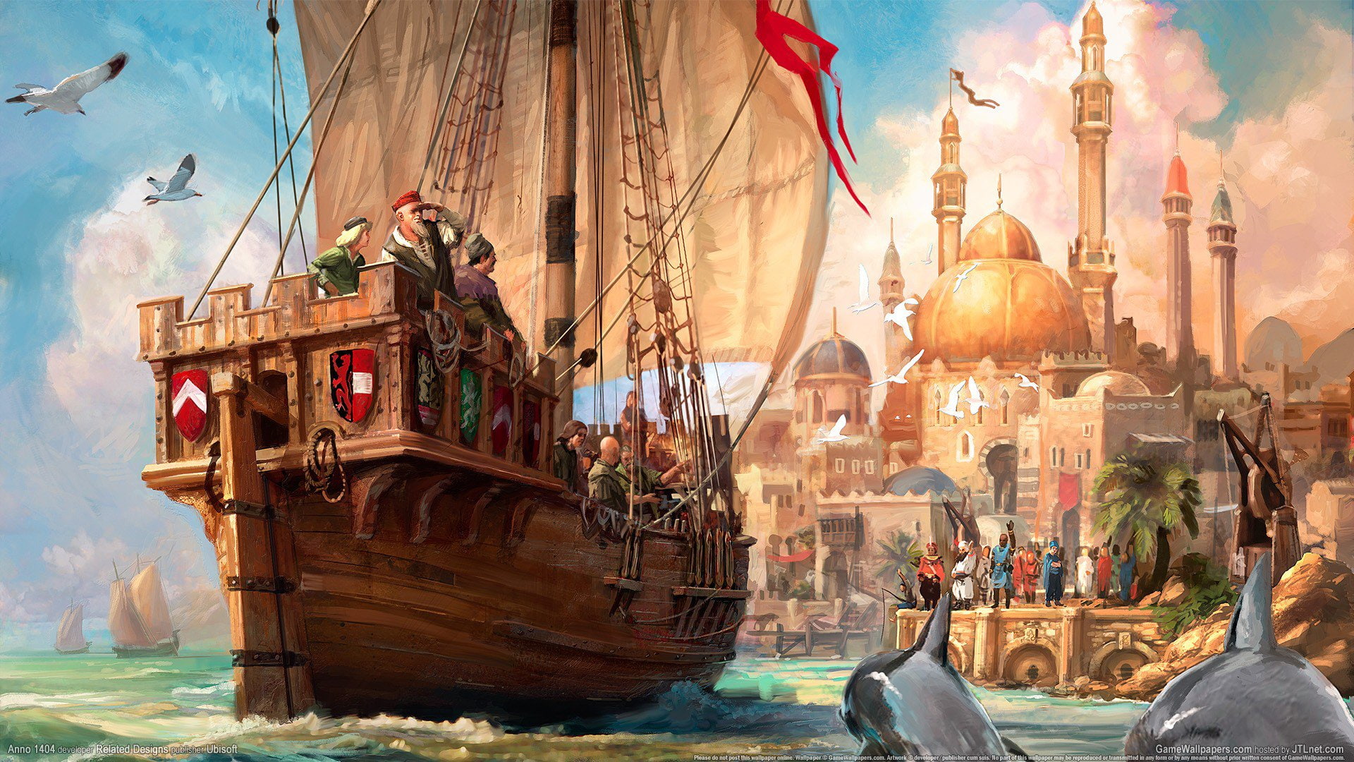 Video Game, Anno 1404, 1080P, HD Wallpaper