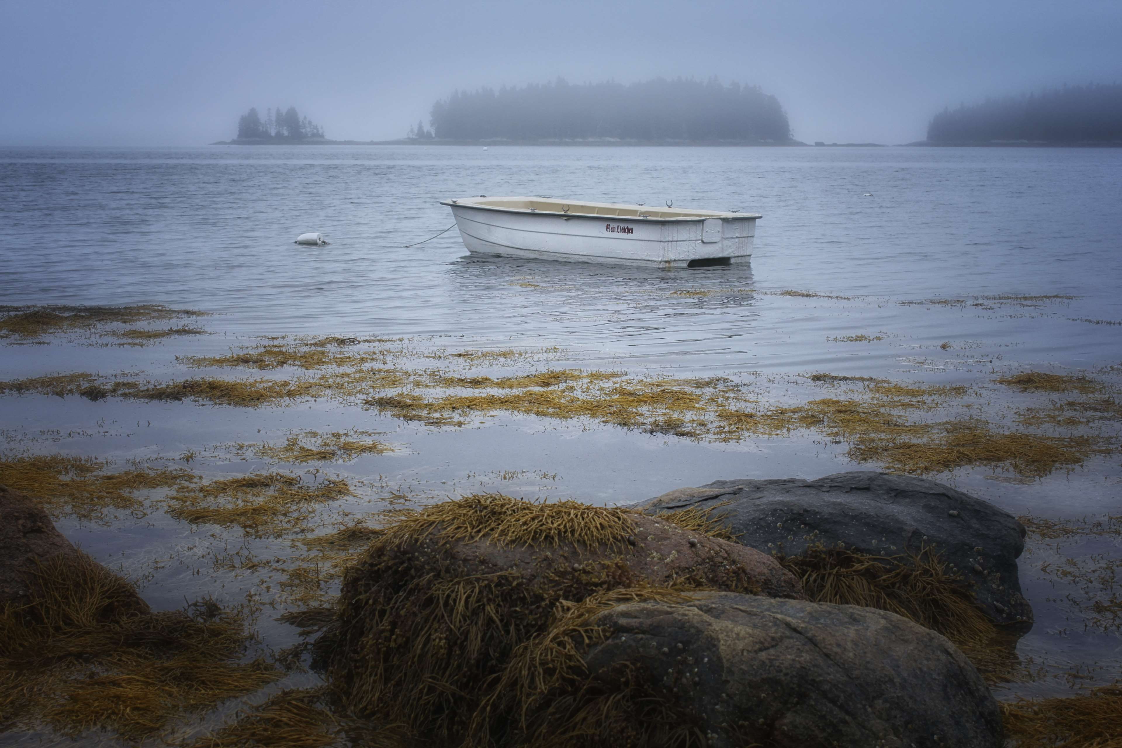 rock, scenics - nature, lifestyle, no people, seashor, rocks, coast, natural, leisure, fog, evening, discovery, nautical vessel, nature, marine, island, HD Wallpaper
