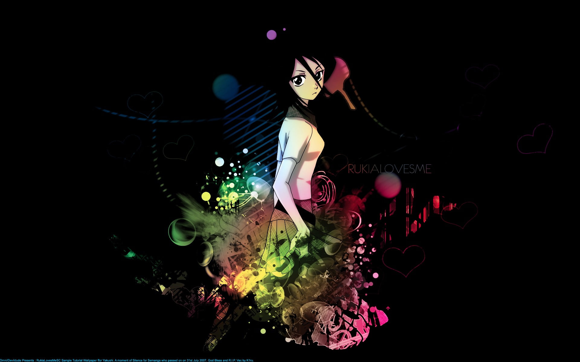 anime girls, Bleach, Kuchiki Rukia, 1080P, HD Wallpaper