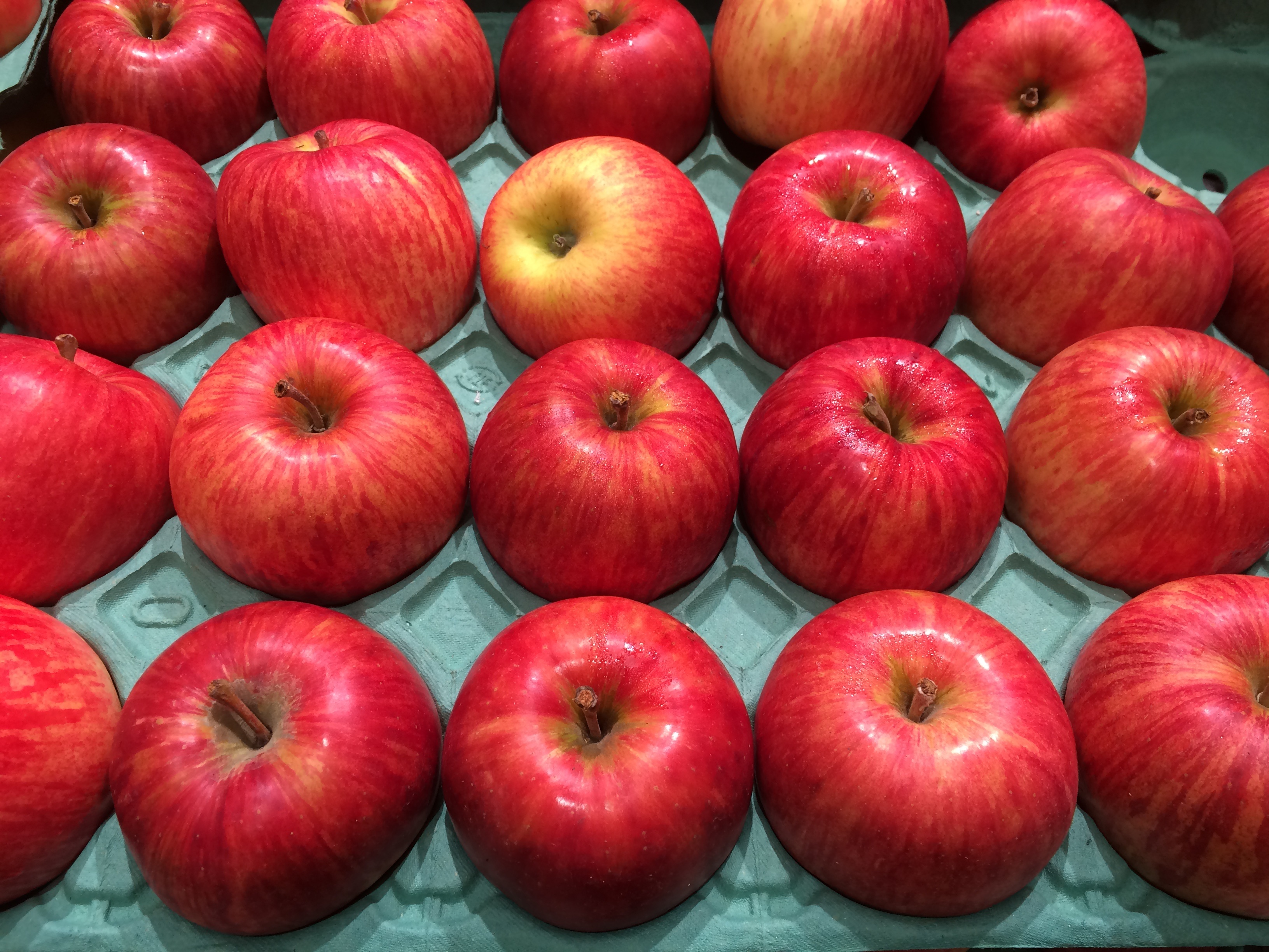 red, seiyu ltd, fruits and vegetables, no people, yokosuka, high angle view, apple - fruit, freshness, ripe, full frame, close-up, department, fruit, yellow, HD Wallpaper
