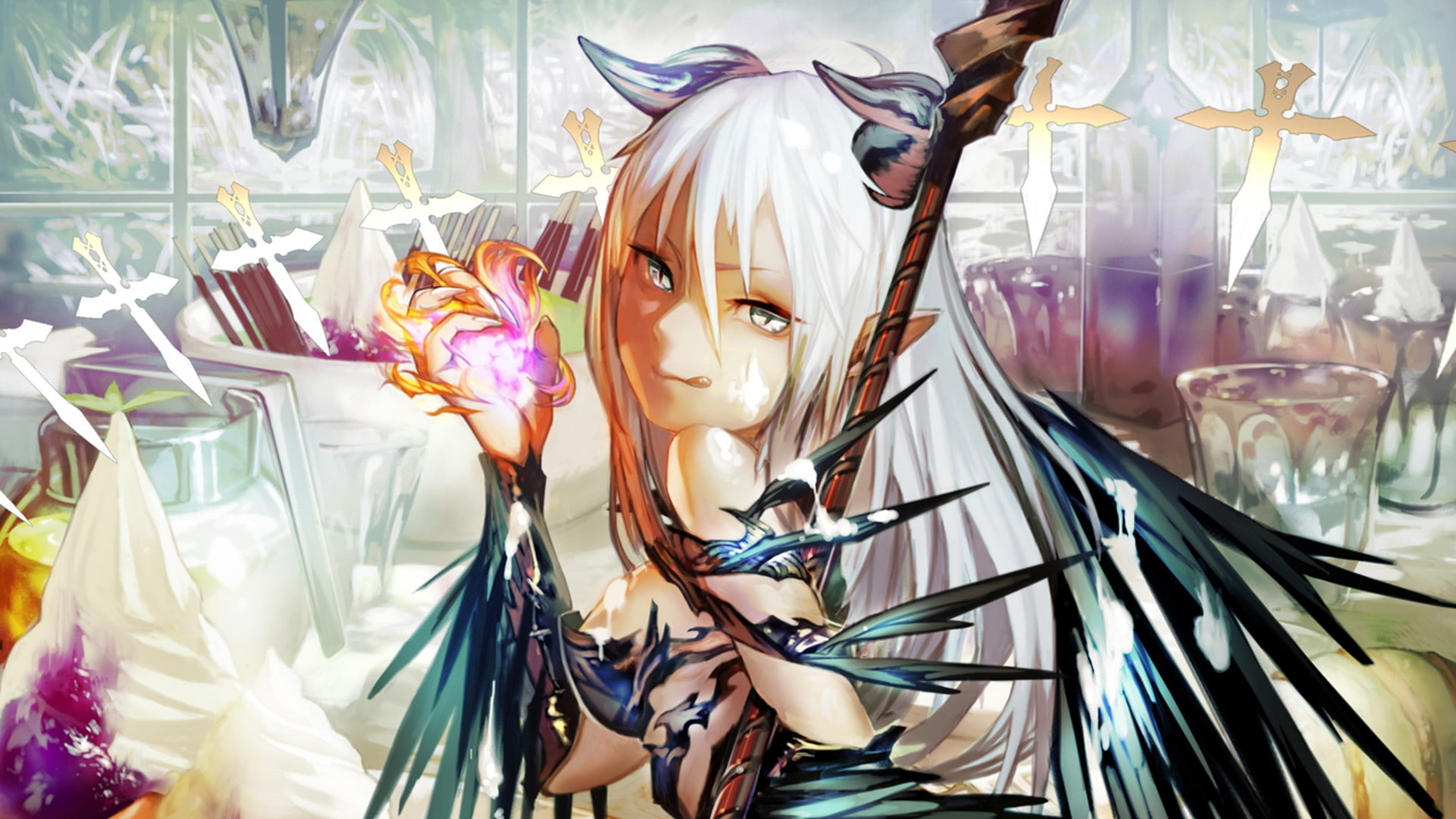 art, 1920x1080 px, px, video, final, artwork, fantasy, games, 1080P, Anime Girls, hd, anime, x, girls, HD Wallpaper