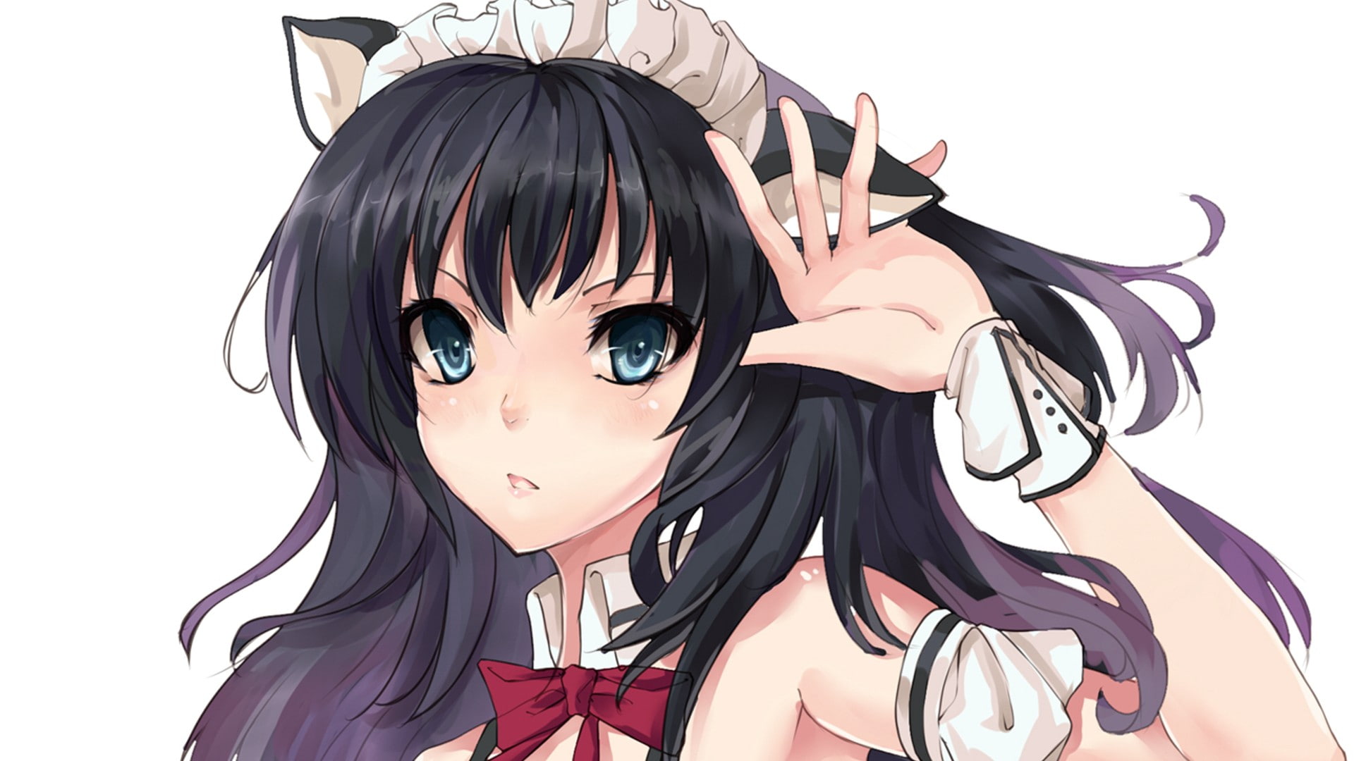 girls, rivers, 1080P, 1920x1080 px, art, hd, px, Anime Girls, nature, artwork, x, anime, HD Wallpaper