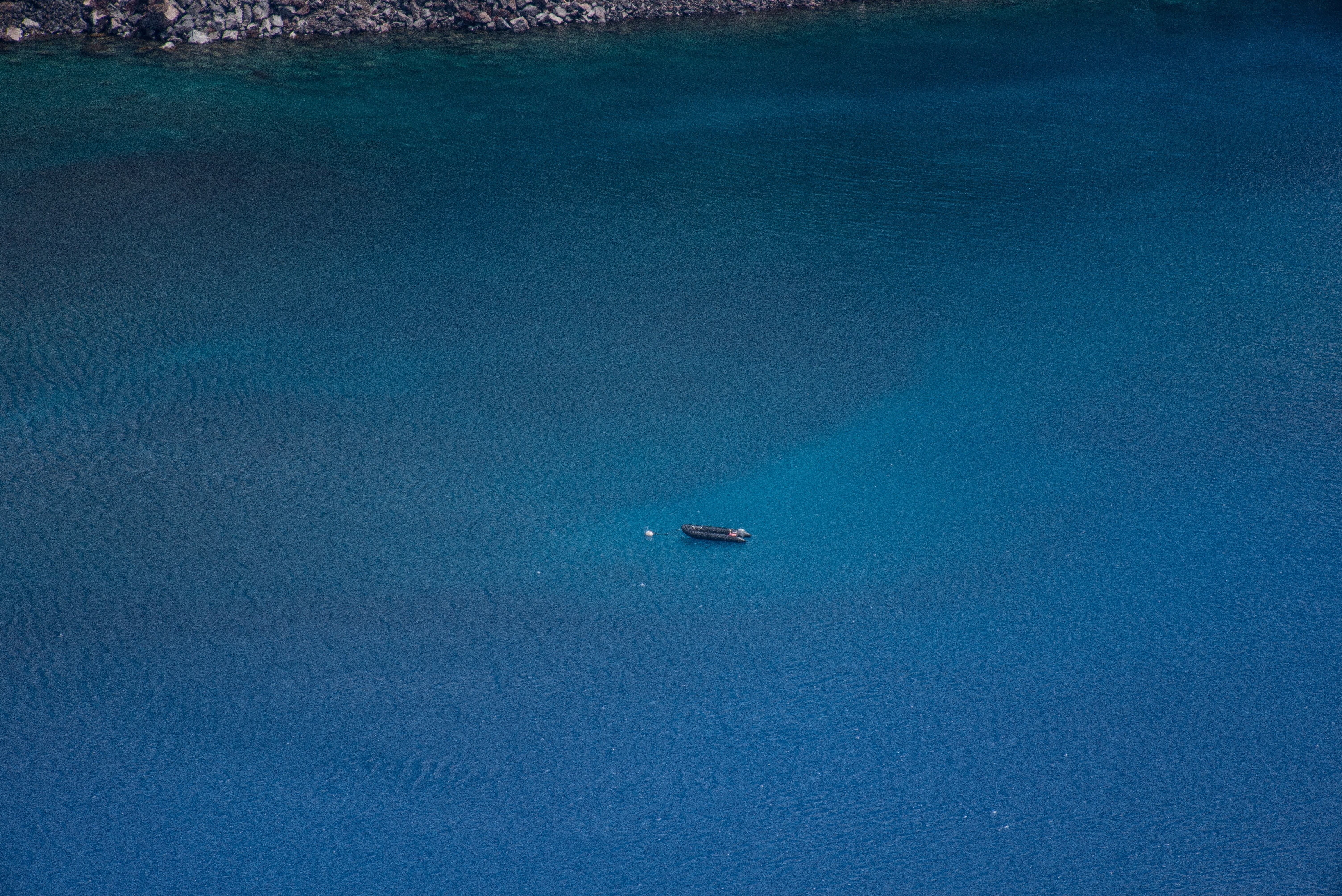 tranquility, sea, day, nature, nautical vessel, aerial view, wake - water, high angle view, transportation, yacht, turquoise colored, blue, outdoors, land, HD Wallpaper