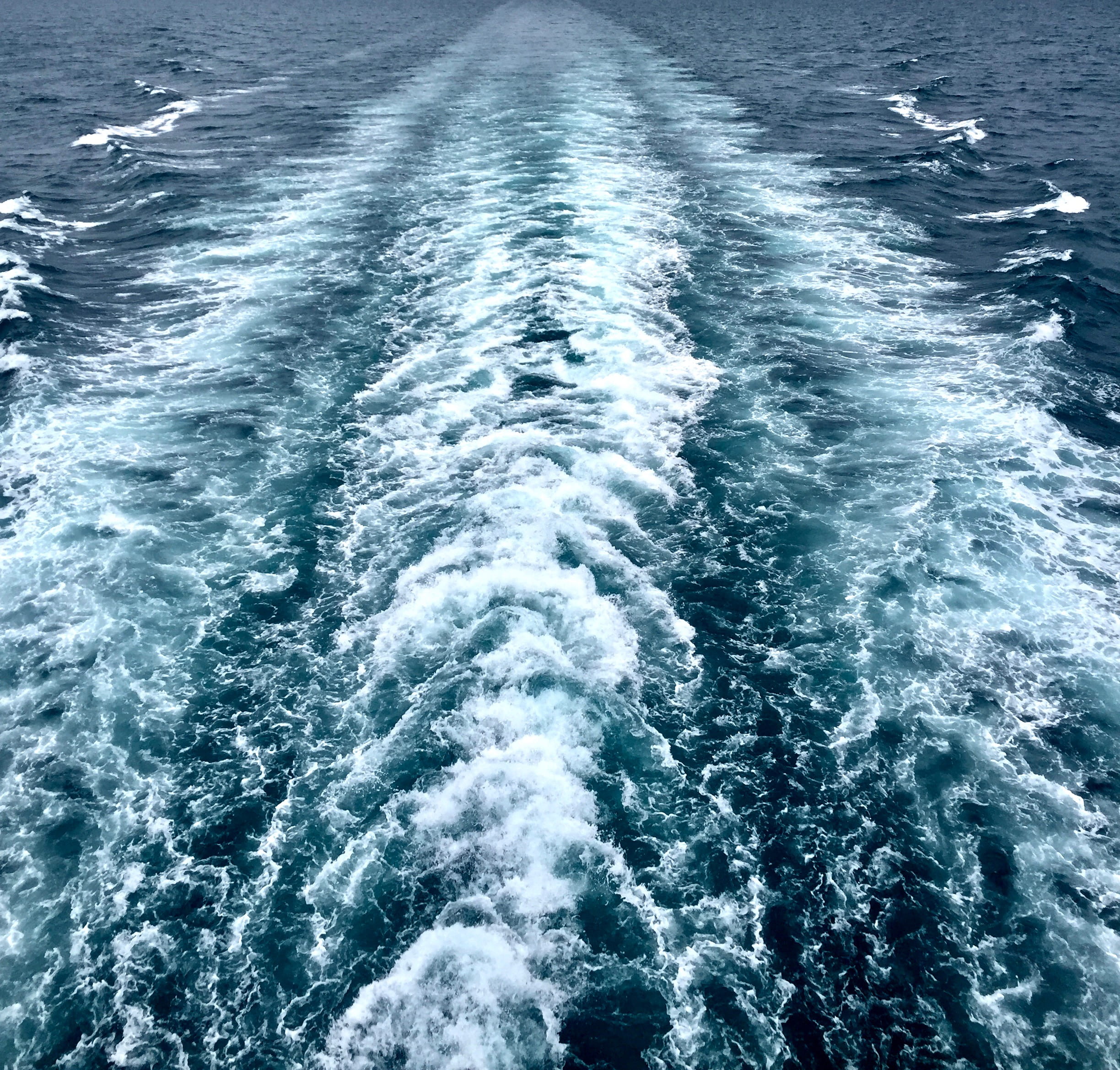 1080P, nature, scenics - nature, view, beauty in nature, water, sport, high angle view, wave pattern, no people, trails, outdoors, day, water trail, blue, HD Wallpaper