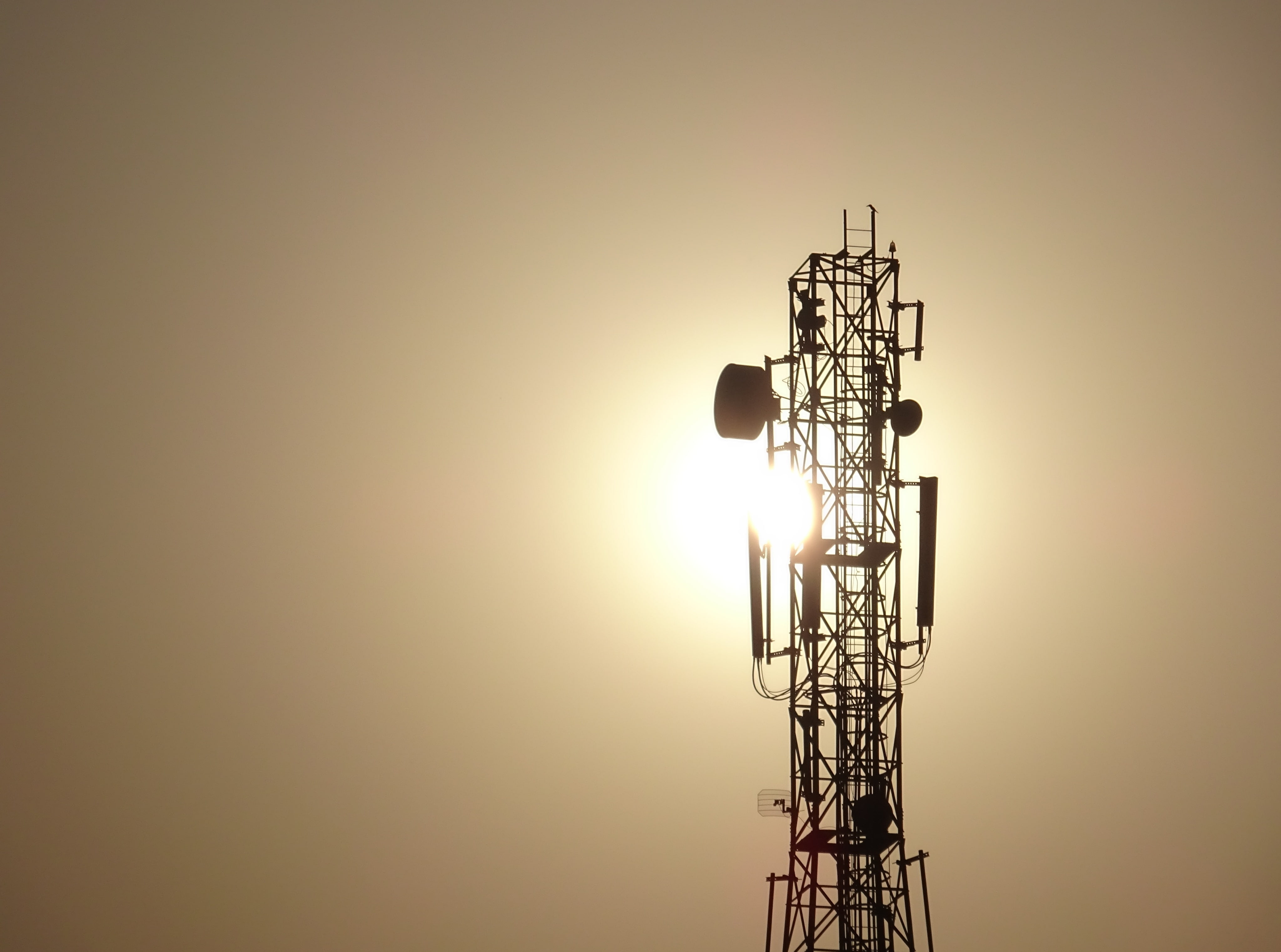 built structure, outdoors, architecture, telecommunications equipment, radio wave, Sun and Sky, broadcasting, antenna - aerial, Nature, tower, communication, HD Wallpaper