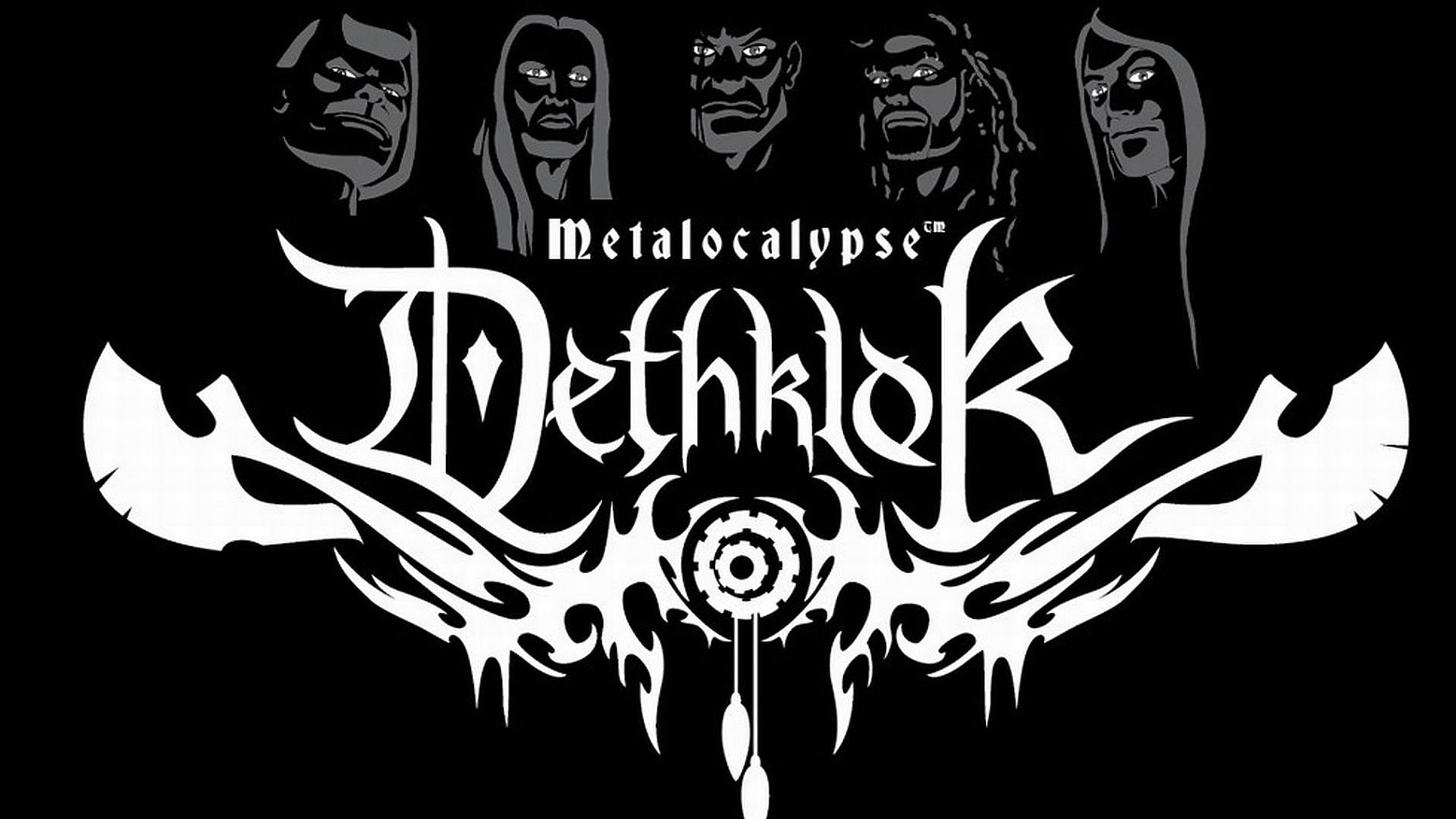 metalocalypse, hard, rock, heavy, dethklok, 1080P, metal, groups, cartoons, band, music, HD Wallpaper