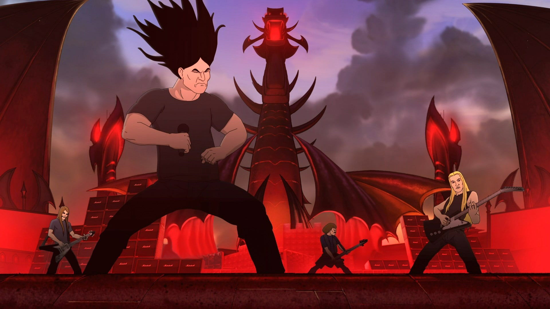 dethklok, 1080P, HD Wallpaper