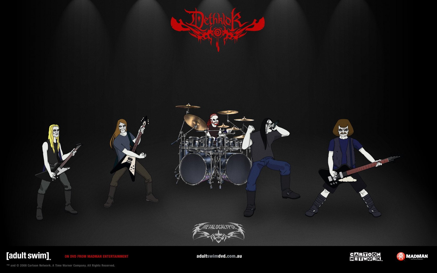 dethklok, 720P, metalocalypse, HD Wallpaper