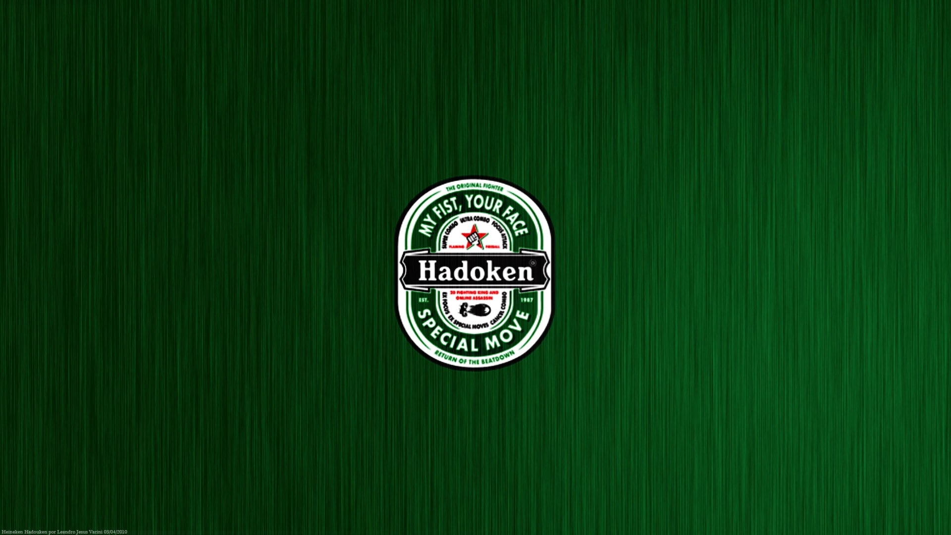 games, 1080P, fighter, street fighter, hd, street, art, heineken, video, x, HD Wallpaper