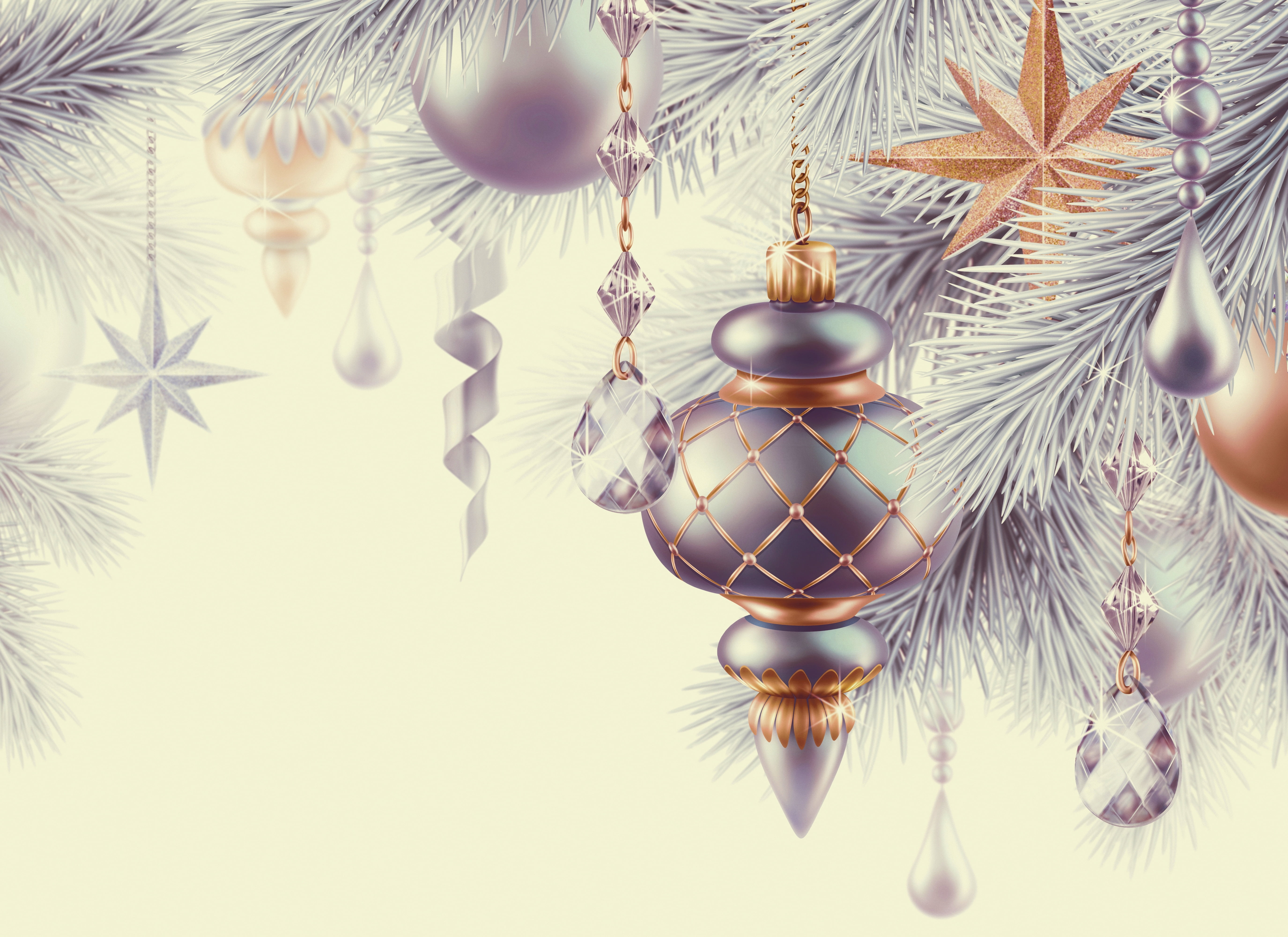 event, sphere, lot, year, ball, greeting, pine Tree, christmas Ornament, bauble, tree, lovely, celebration, Merry Christmas, decor, silver, backgrounds, HD Wallpaper