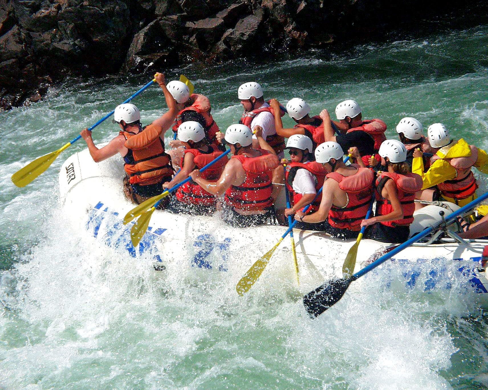 oar, adventure, group of people, river, excitement, rapids, british columbia, motion, fraser river, 720P, canada, water, medium group of people, white, HD Wallpaper