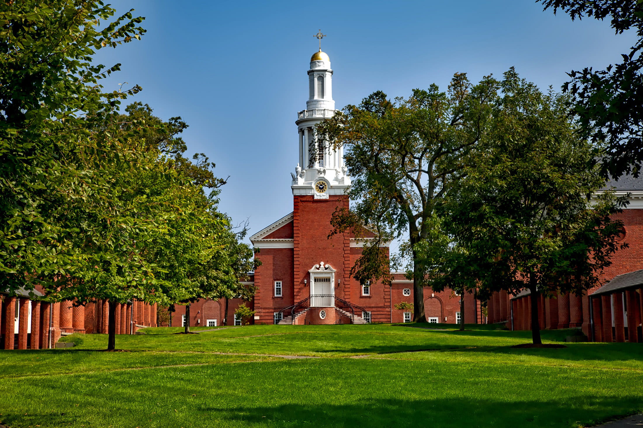 history, famous Place, building Exterior, building, architecture And Buildings, connecticut, nature, spire, new, architecture, built Structure, United States, HD Wallpaper