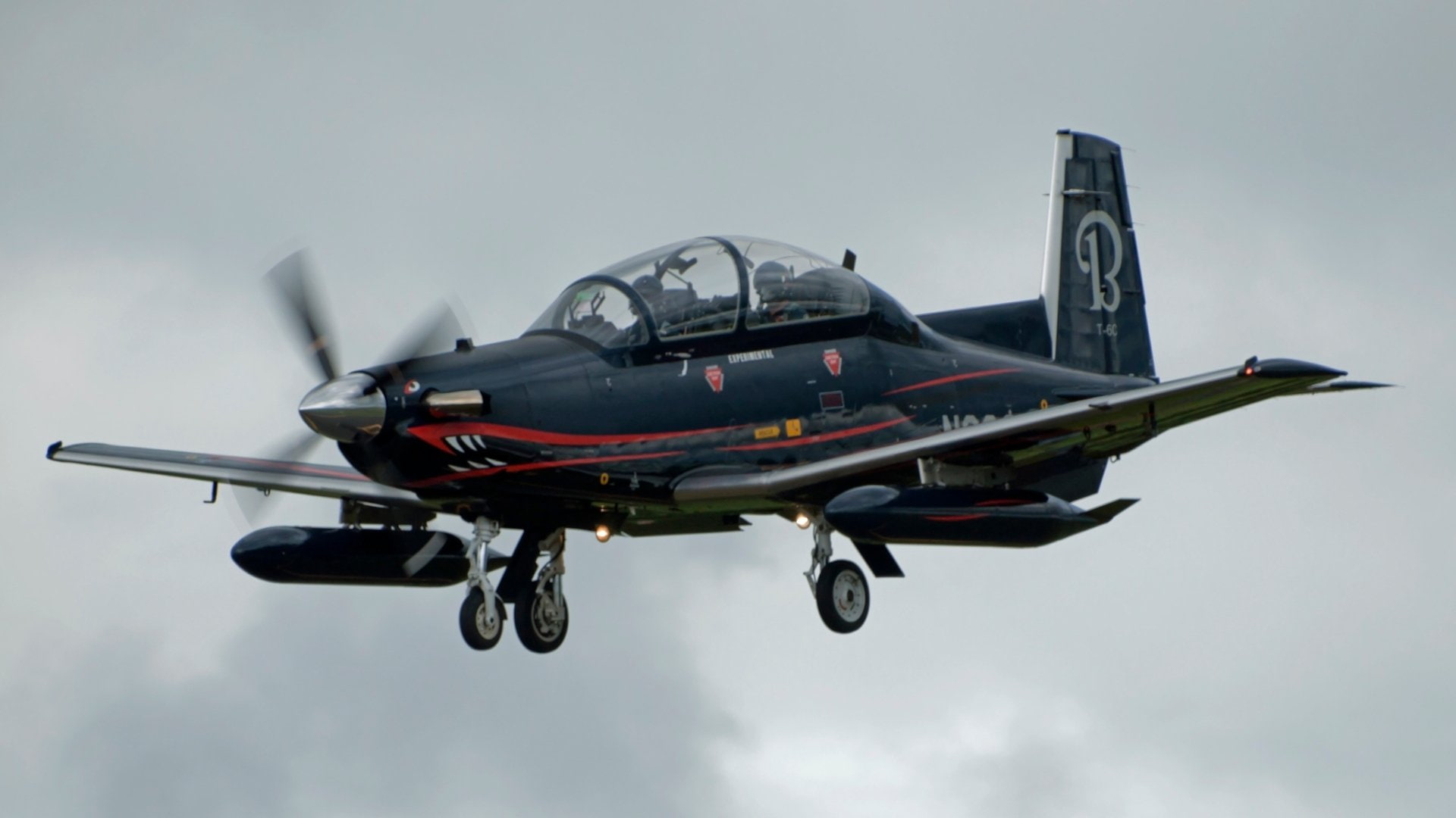 1080P, Military Aircrafts, Beechcraft T-6 Texan Ii, HD Wallpaper