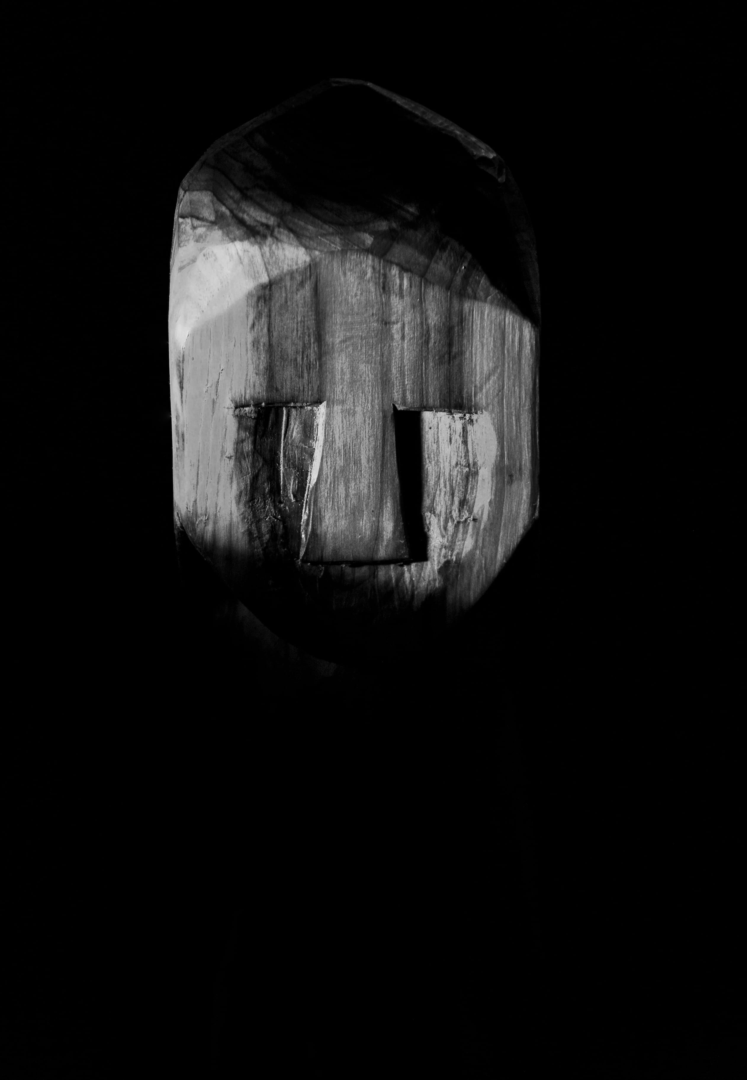 art and craft, statue, wood, black background, pagan, studio shot, 2K, indoors, slavic, single object, illuminated, wooden, yew, fear, carving - craft product, Phone HD Wallpaper