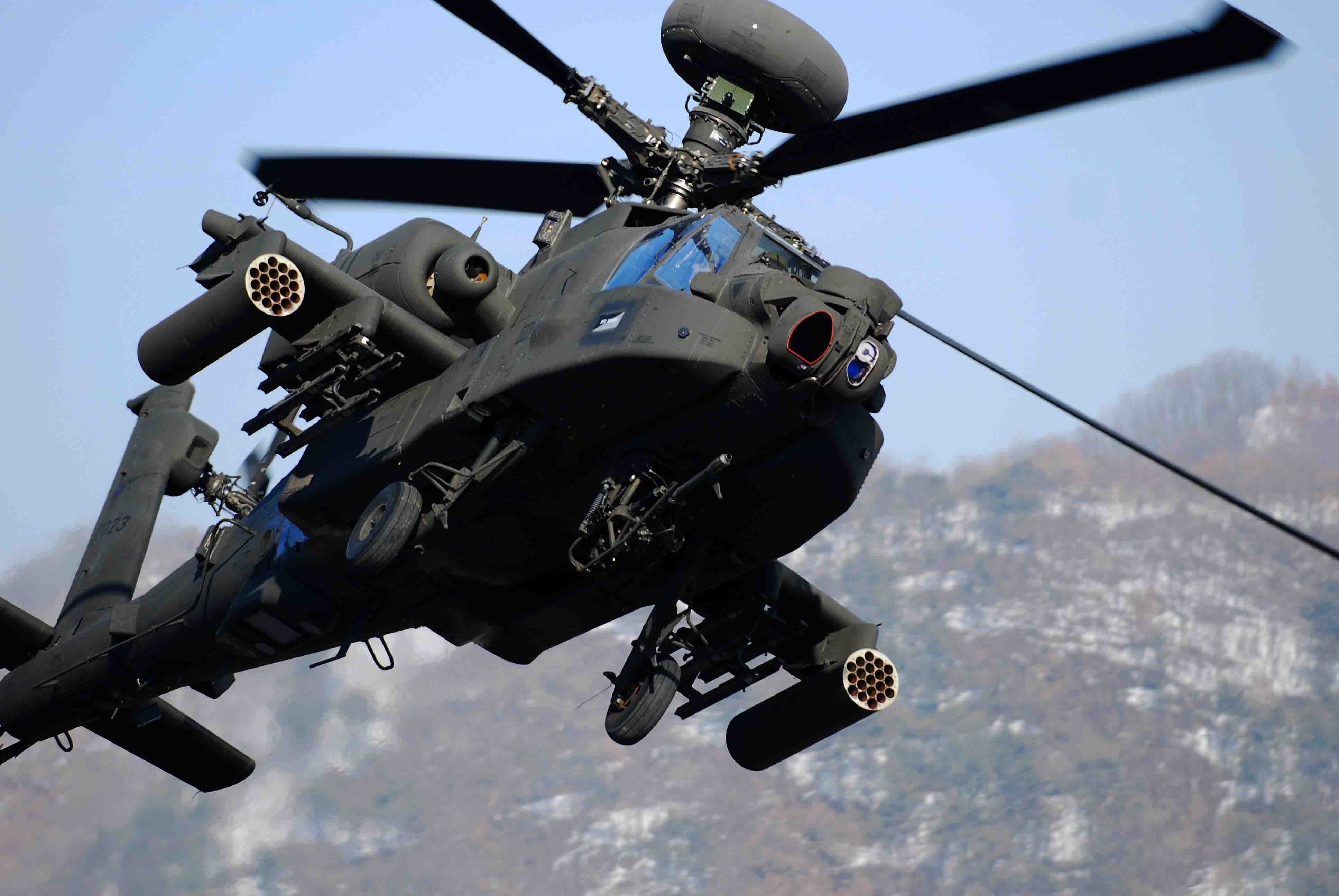 4K, art, aircraft, hd, vehicles, military, apache, ah, x, helicopters, HD Wallpaper
