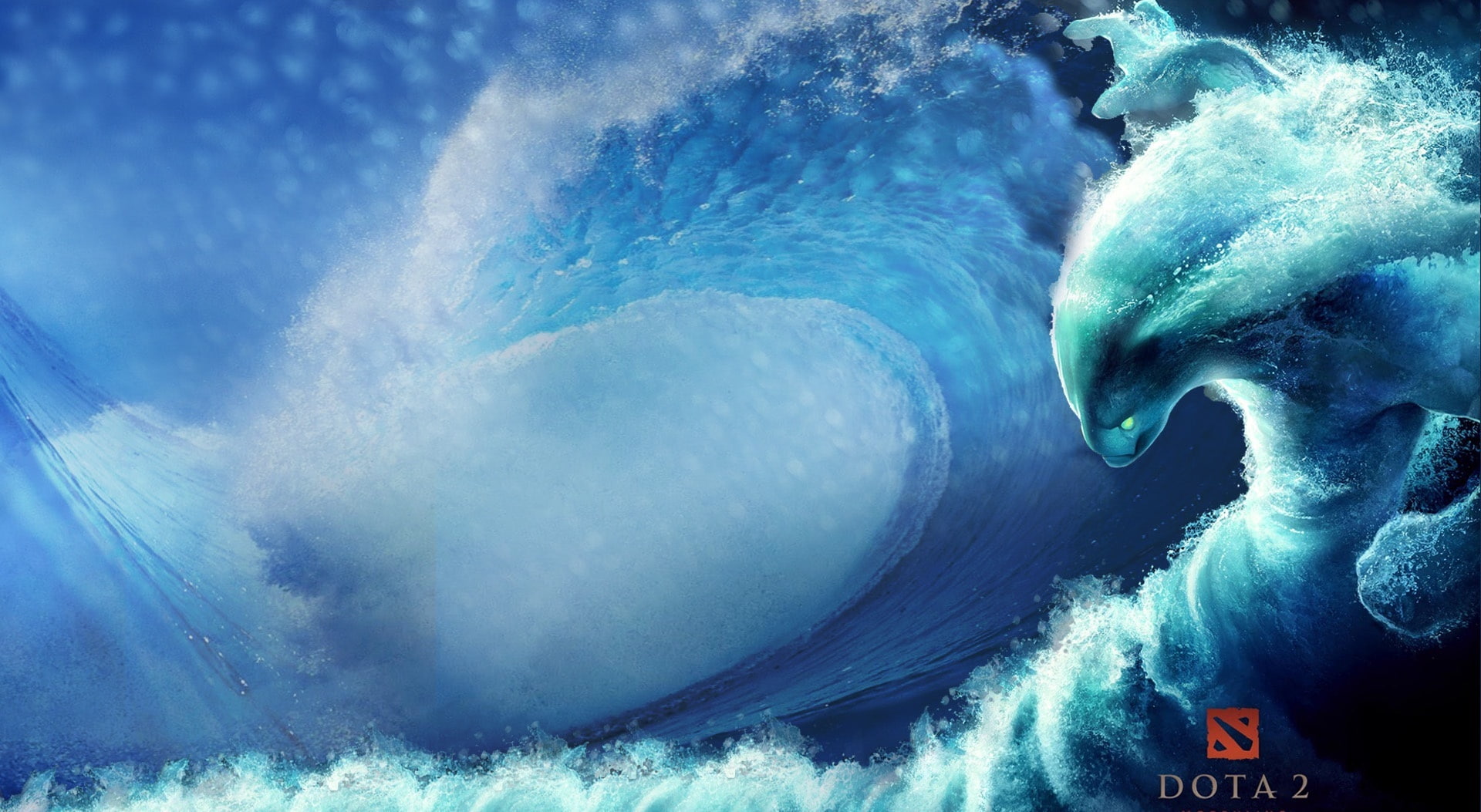 sea, Games, 1080P, power in nature, DotA, beauty in nature, underwater, splashing, motion, day, Morphling, no people, undersea, swimming pool, sport, water, HD Wallpaper