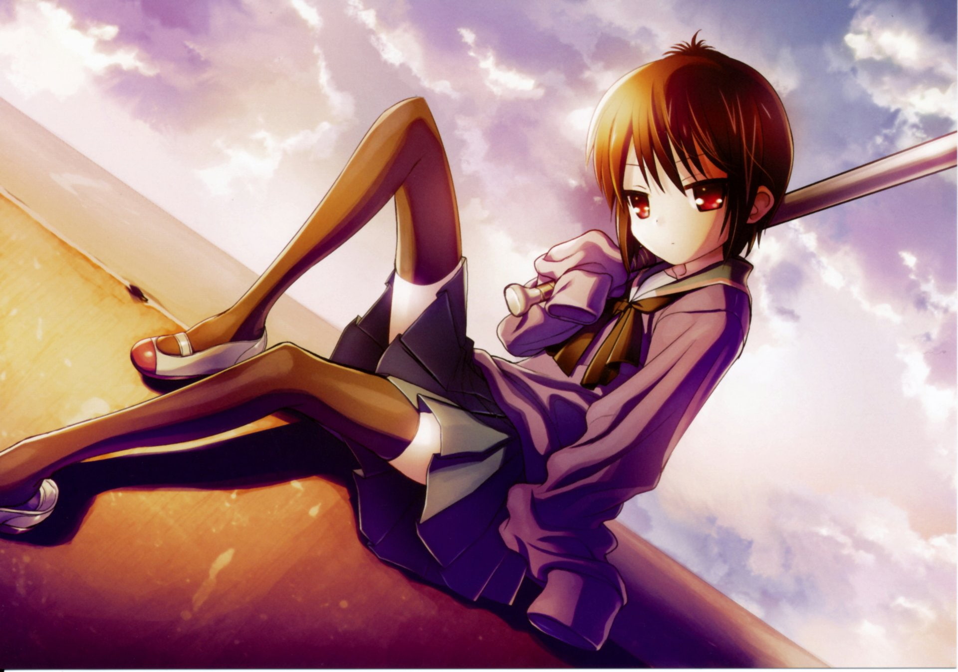 A Channel, 1080P, Yutaka Imai, Anime, HD Wallpaper