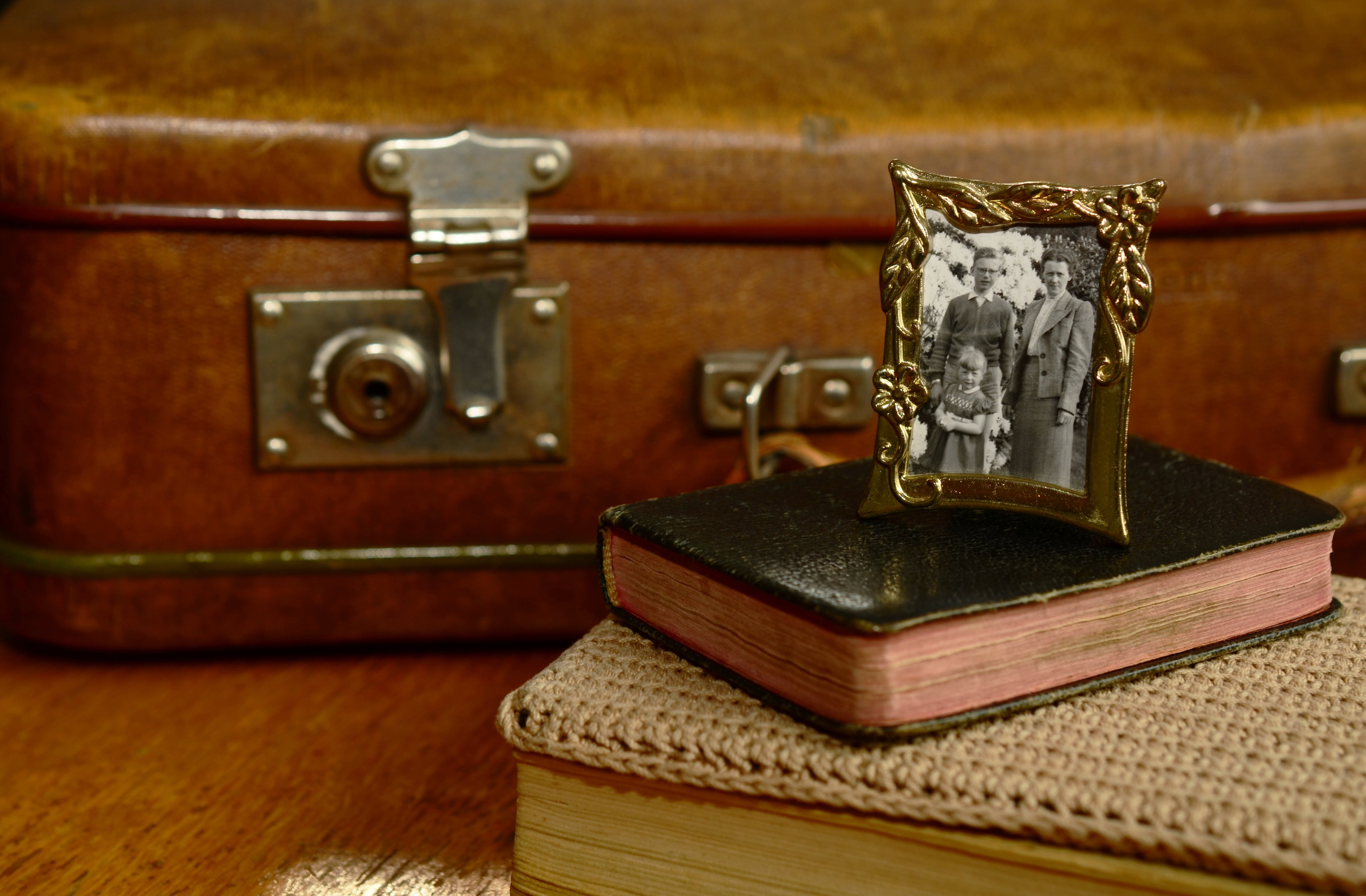 table, no people, architecture, past, old-fashioned, old times, history, brown, hardcover book, generations, still life, memory, old, retro Styled, publication, HD Wallpaper