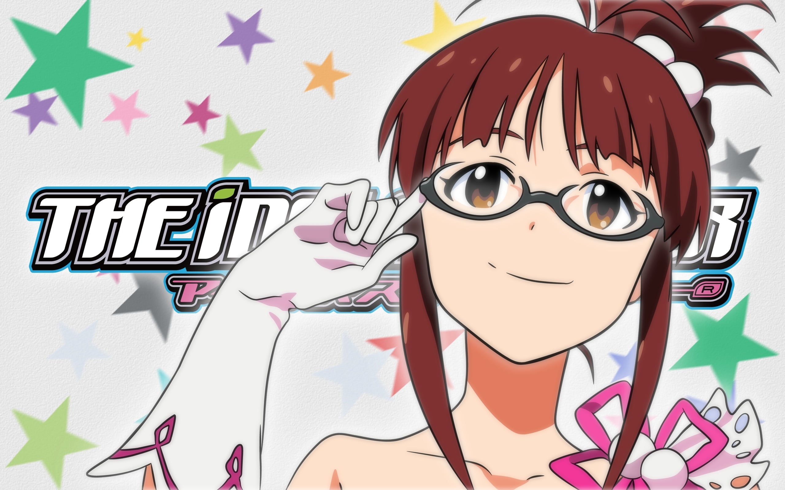 creativity, representation, brunette, front view, smile, text, western script, art and craft, sweet, akizuki ritsuko, graffiti, close-up, glasses, young adult, HD Wallpaper