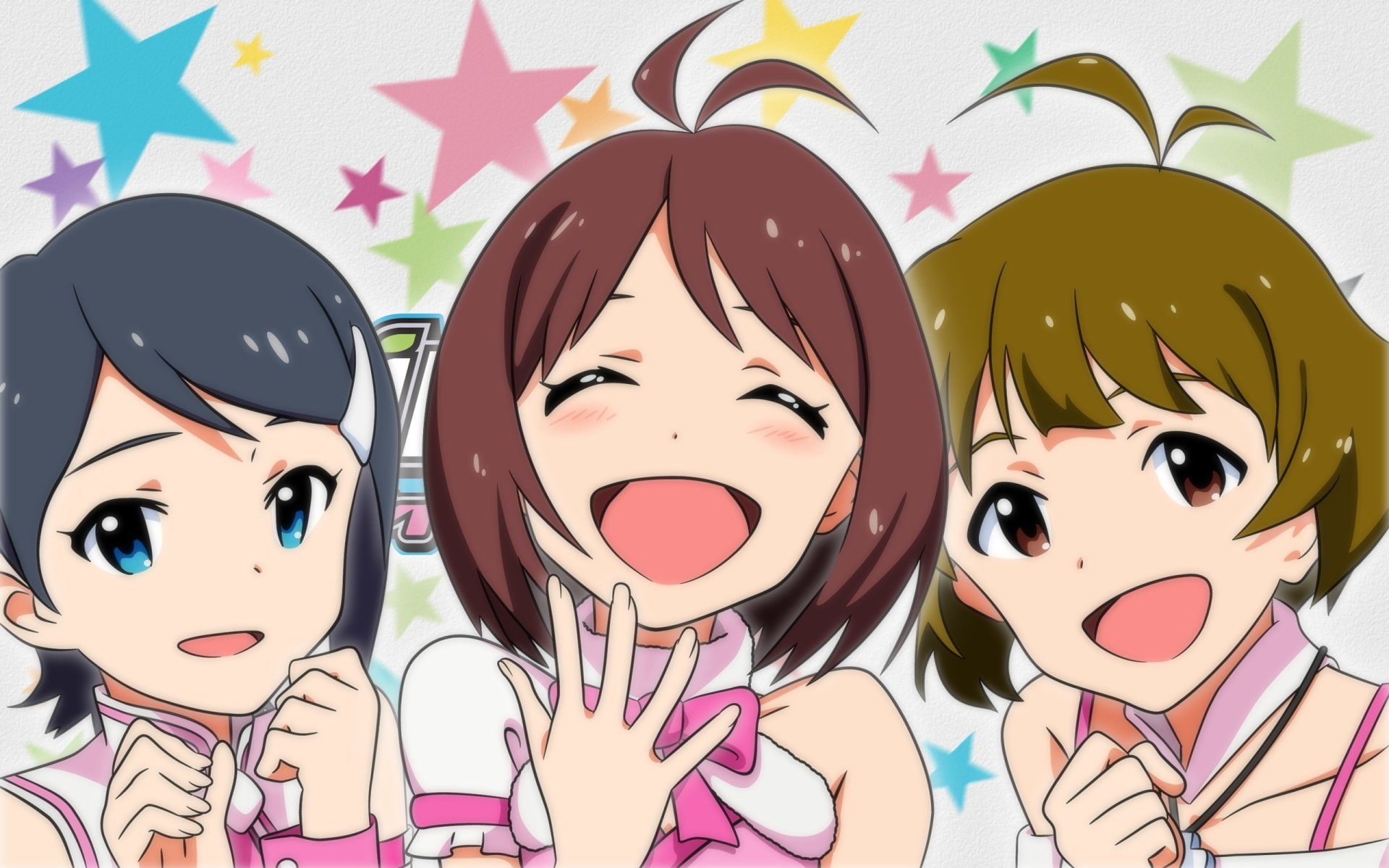 The iDOLM@STER, Anime, Eri Mizutani, 1080P, Ai Hidaka, Ryo Akizuki, HD Wallpaper