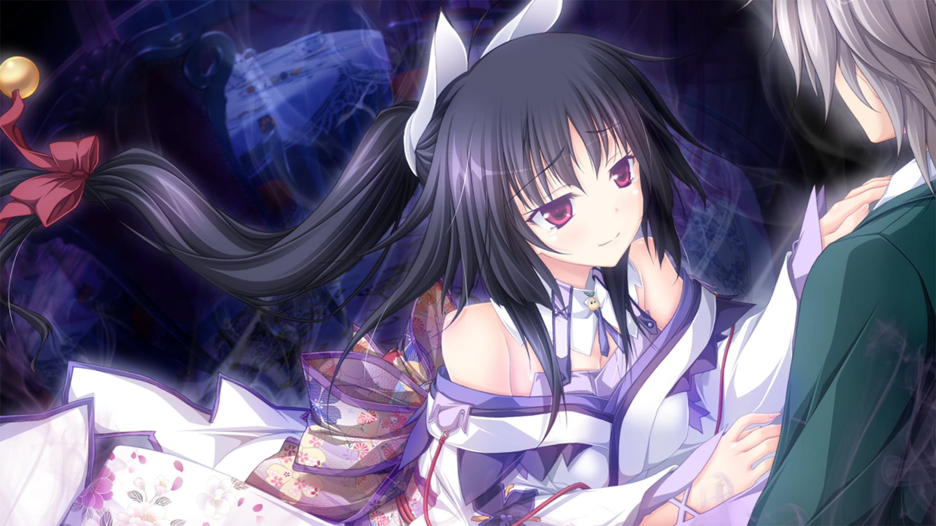 female likeness, Hasuno Saki, people, lighting equipment, festival, Hapymaher, indoors, lifestyles, young adult, representation, anime, human representation, HD Wallpaper