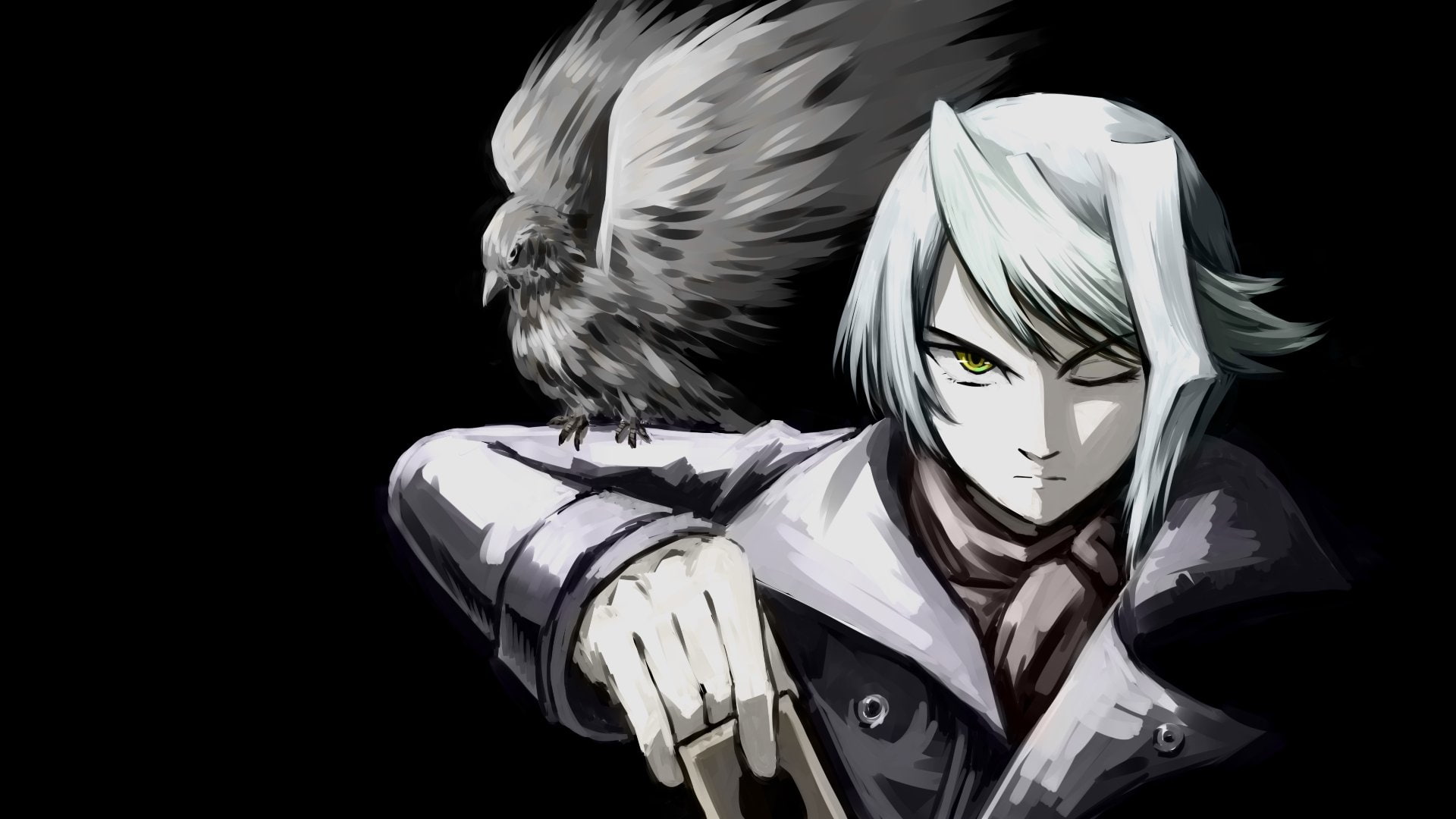 yu-gi-oh, arc-v, shun, kurosaki, card, 1080P, falcon, HD Wallpaper