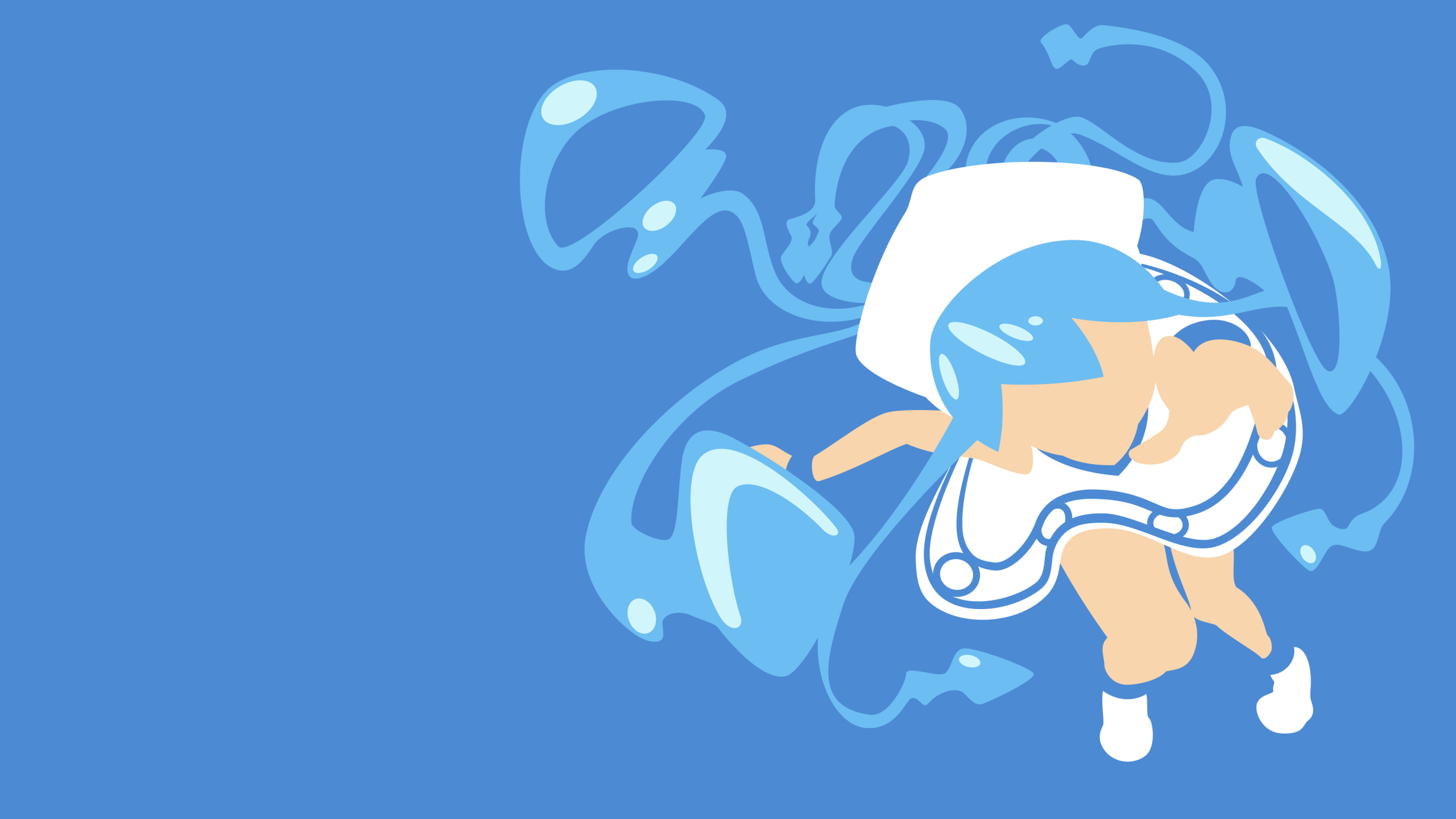 anime girls, Ika Musume, Shinryaku! Ika Musume, 2K, HD Wallpaper