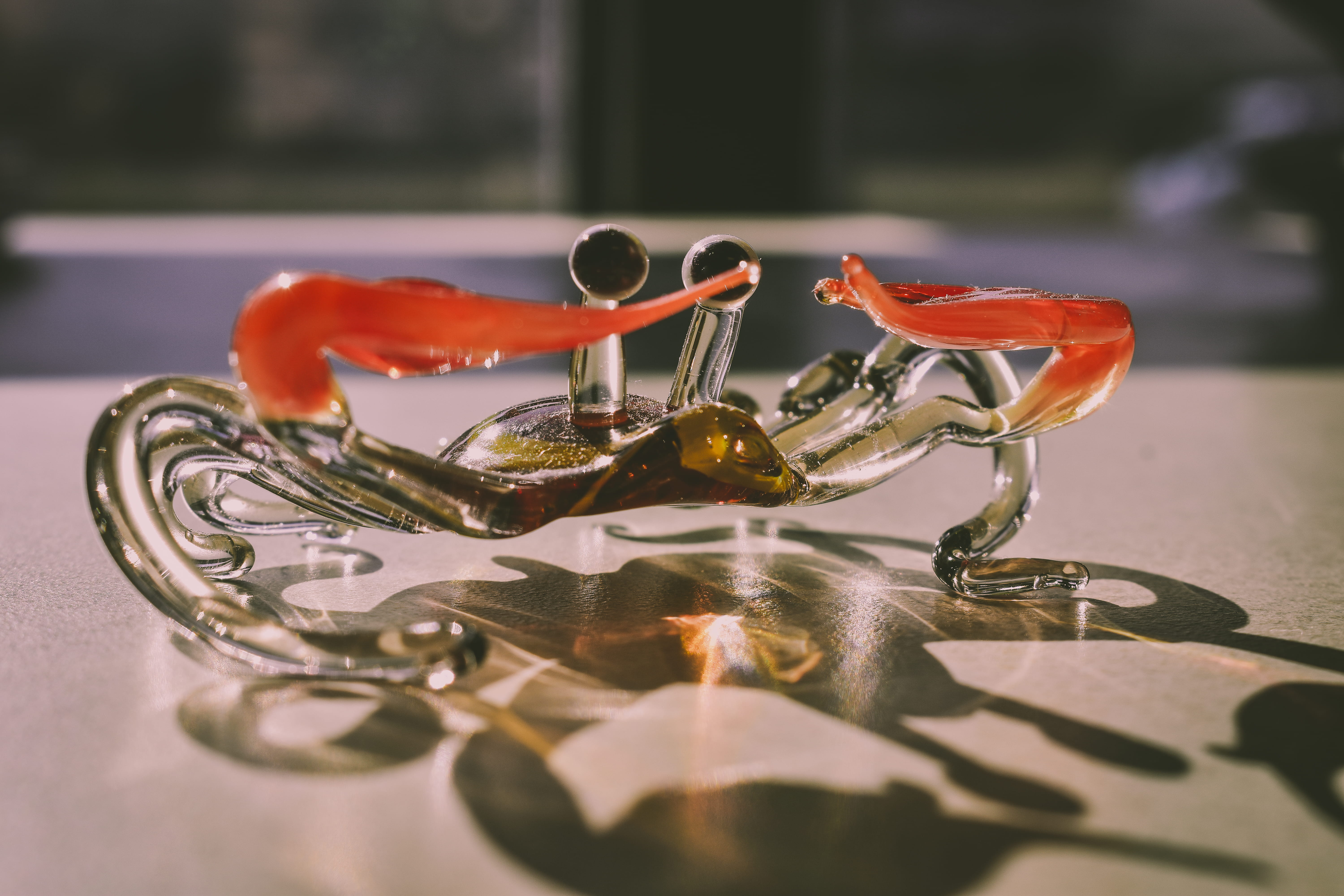 design, metal, glass - material, food and drink, still life, table, day, no people, indoors, sunlight, clear, figurine, conceptual, selective focus, red, HD Wallpaper