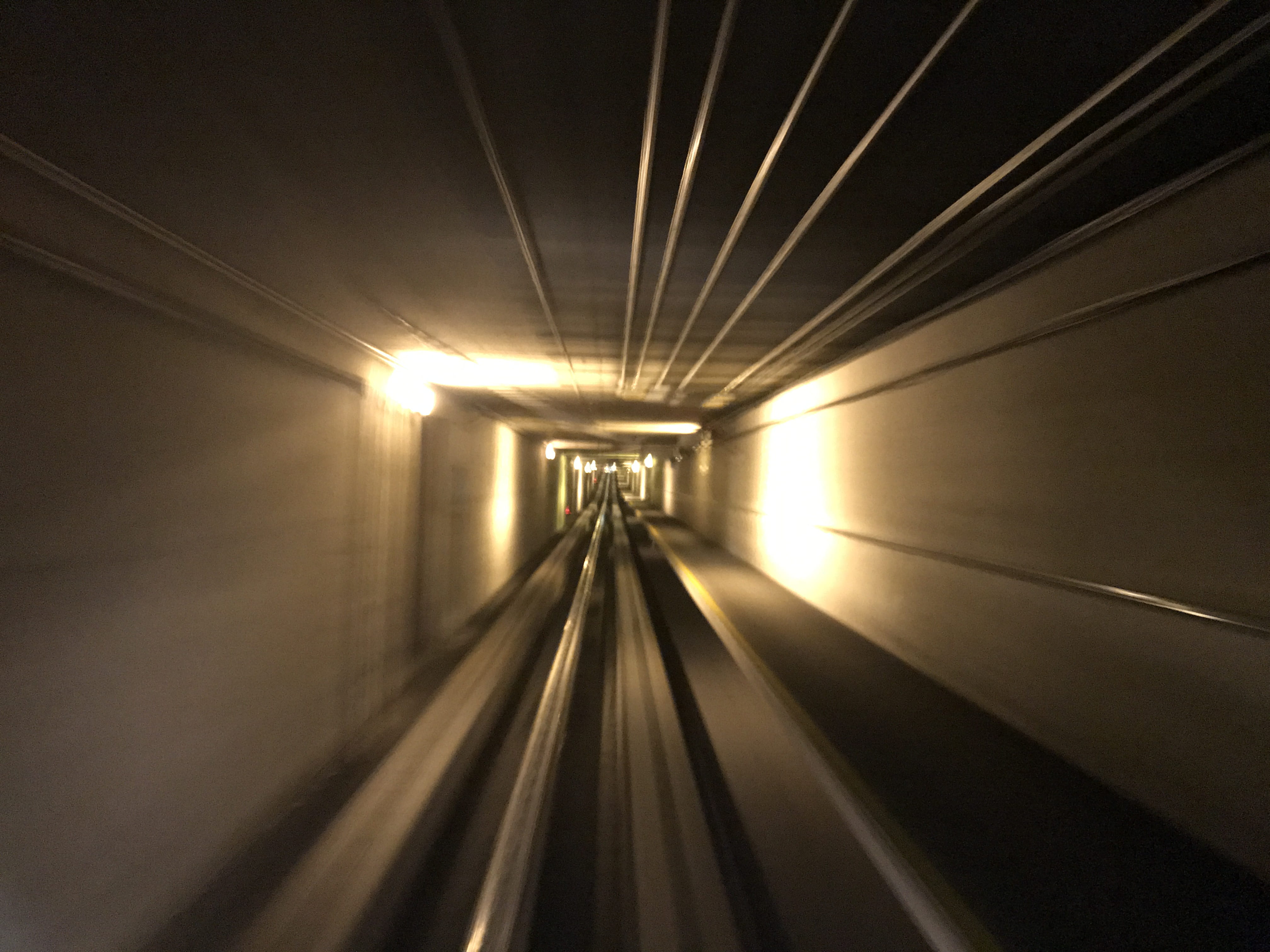 dark, light, absence, railroad track, subway, light at the end of the tunnel, indoors, united states, denver, sign, illuminated, the way forward, mode of transportation, HD Wallpaper
