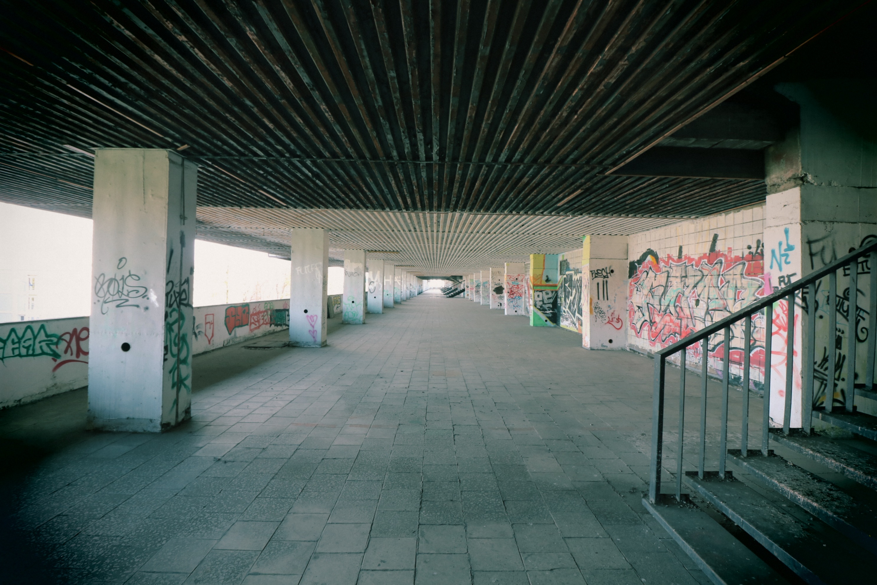 ceiling, wall - building feature, built structure, flooring, lapsed, industry, lost places, architecture, urban, dilapidated, industrial plant, broken, HD Wallpaper