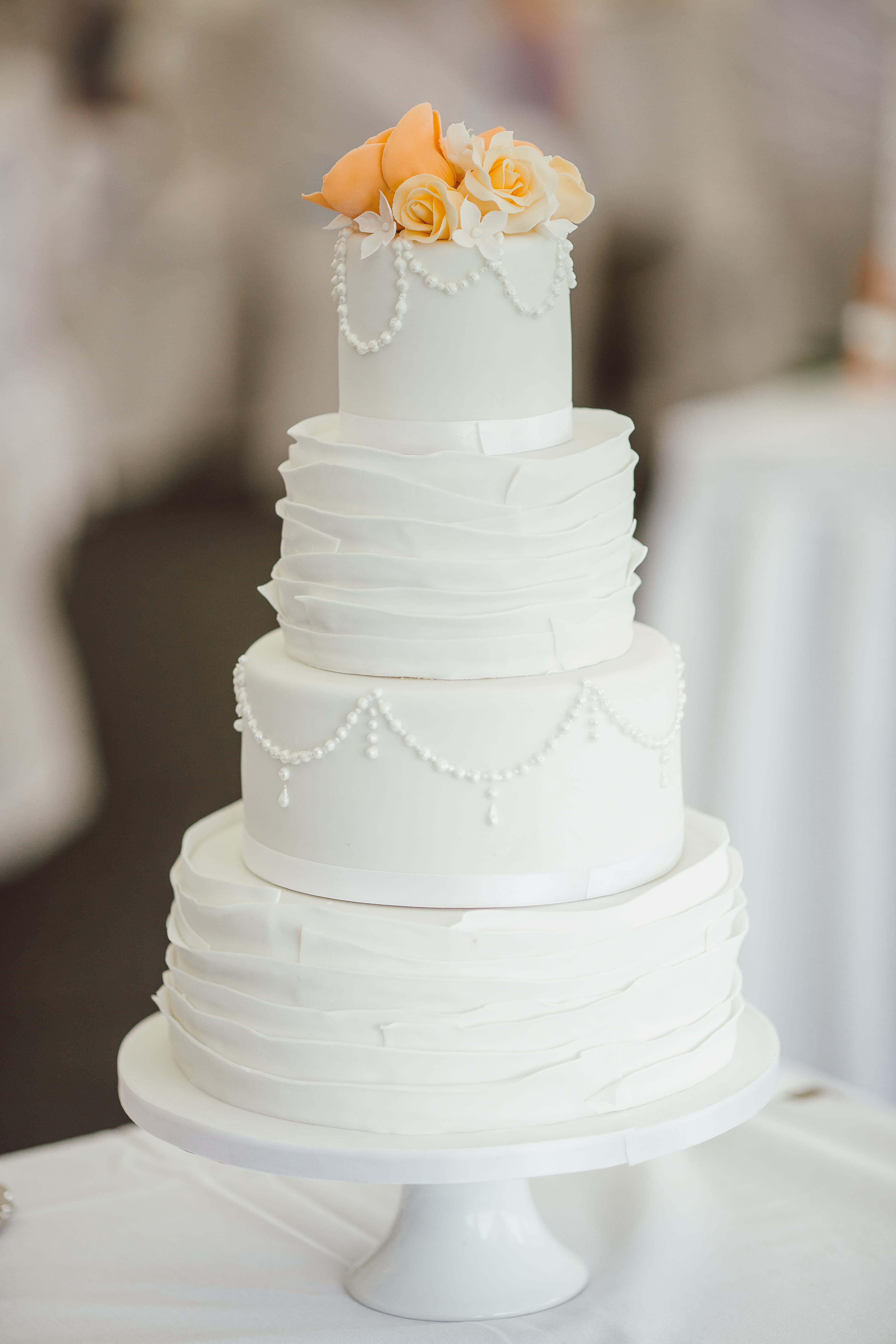 celebration, wedding, life events, baked, temptation, dessert, cream, white color, food, unhealthy eating, sweet food, dairy product, 5K, indoors, cake, Phone HD Wallpaper