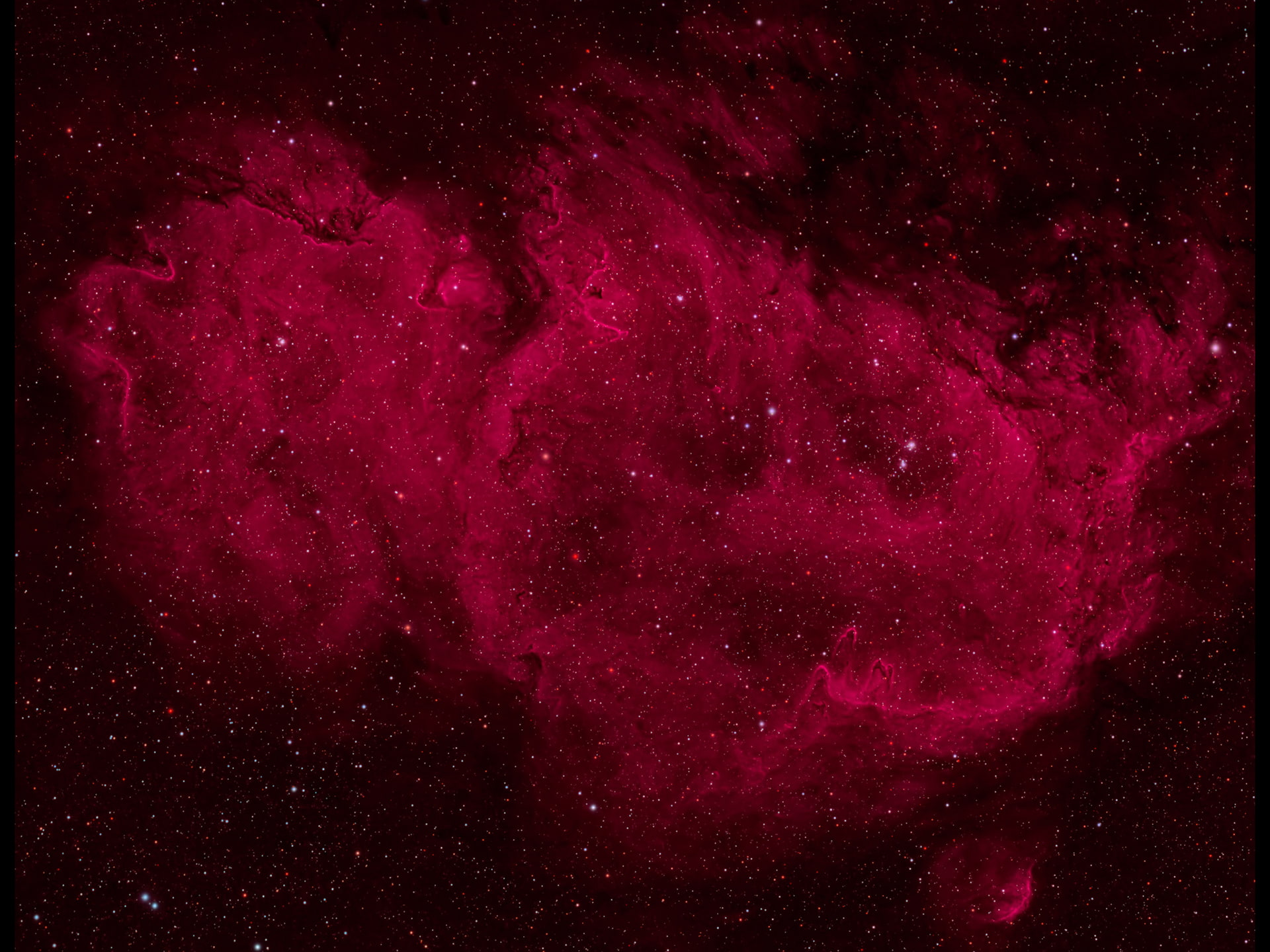 1080P, stars, hd, red, space, nebula, HD Wallpaper