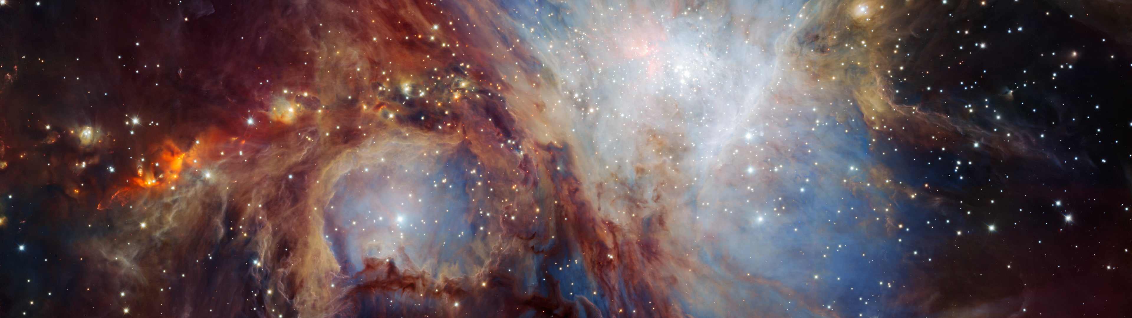 4K, space art, Orion, space, nebula, digital art, HD Wallpaper