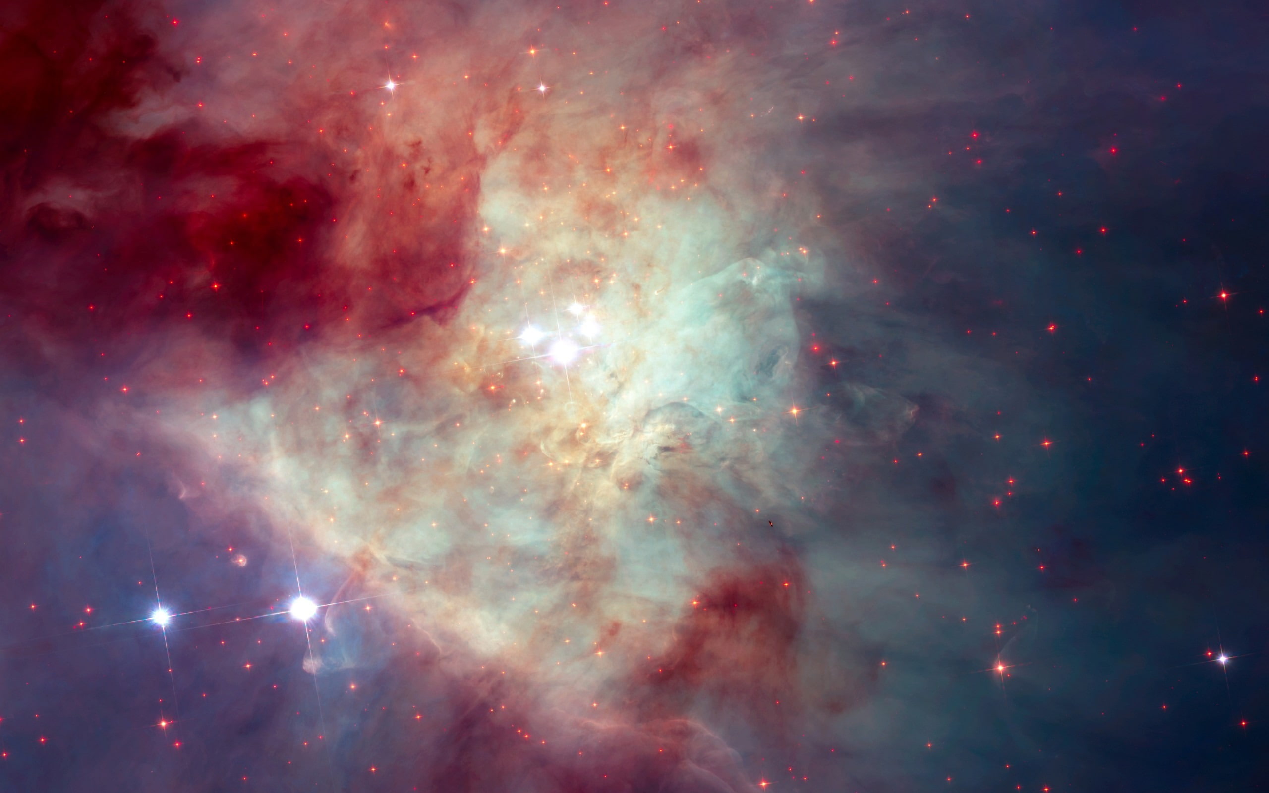space, space exploration, night, exploration, nature, outdoors, satellite view, luminosity, star - space, mosaic, glowing, hubble, beauty in nature, HD Wallpaper