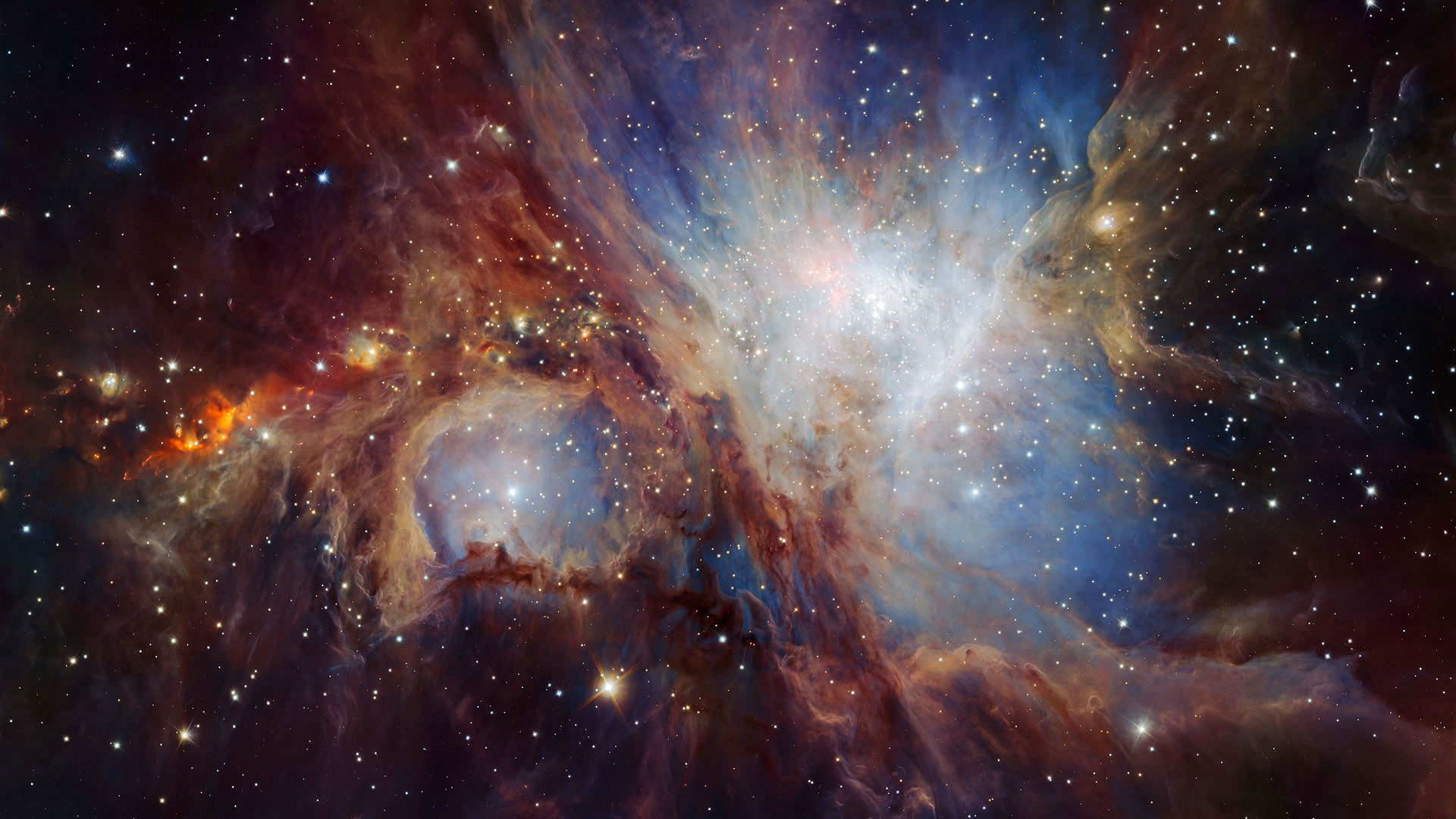mystery, The European extremely large telescope, astronomy, sky, Chile, glowing, light - natural phenomenon, space exploration, constellation, HD Wallpaper