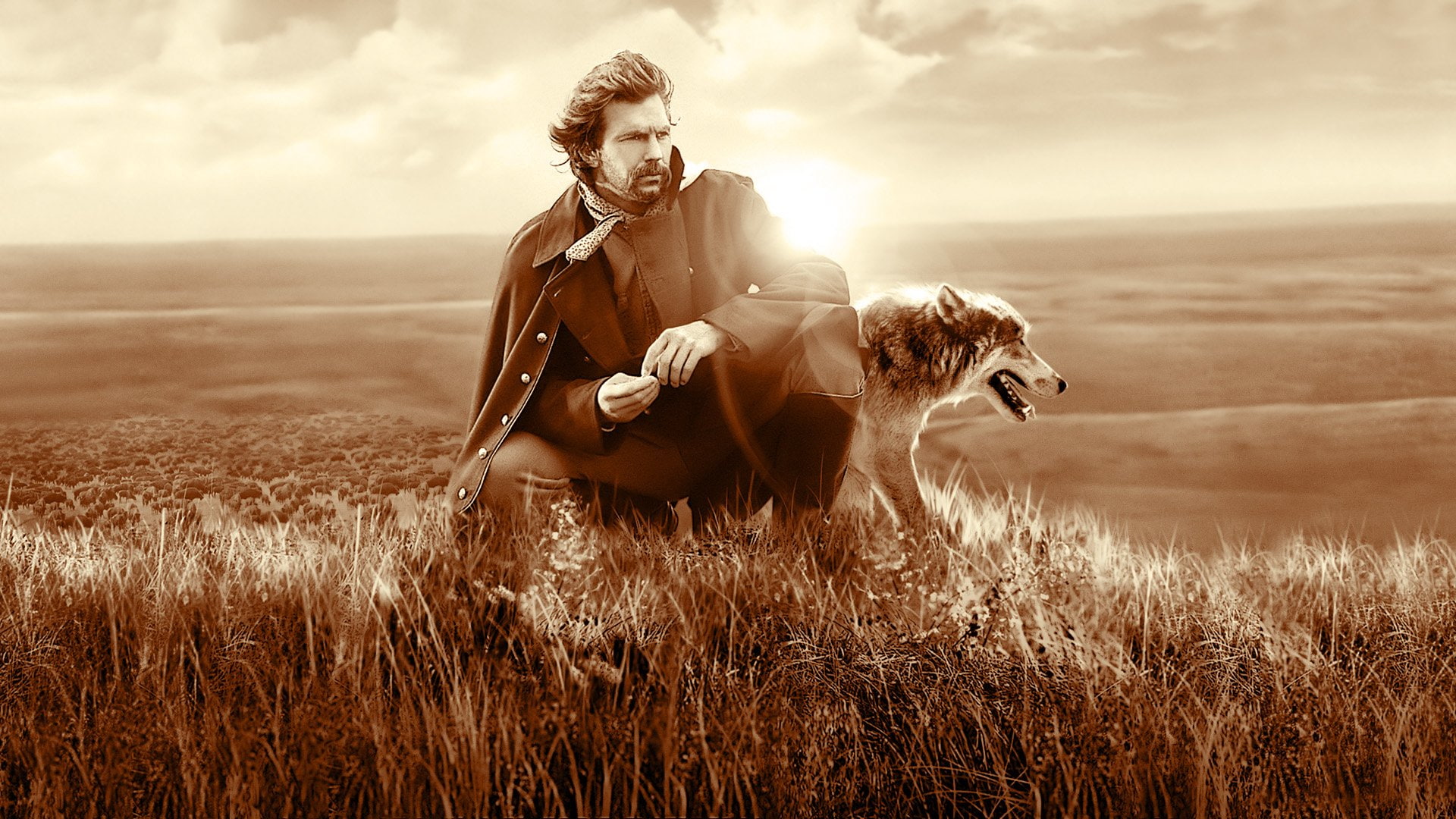 1080P, Movie, Kevin Costner, Dances with Wolves, HD Wallpaper