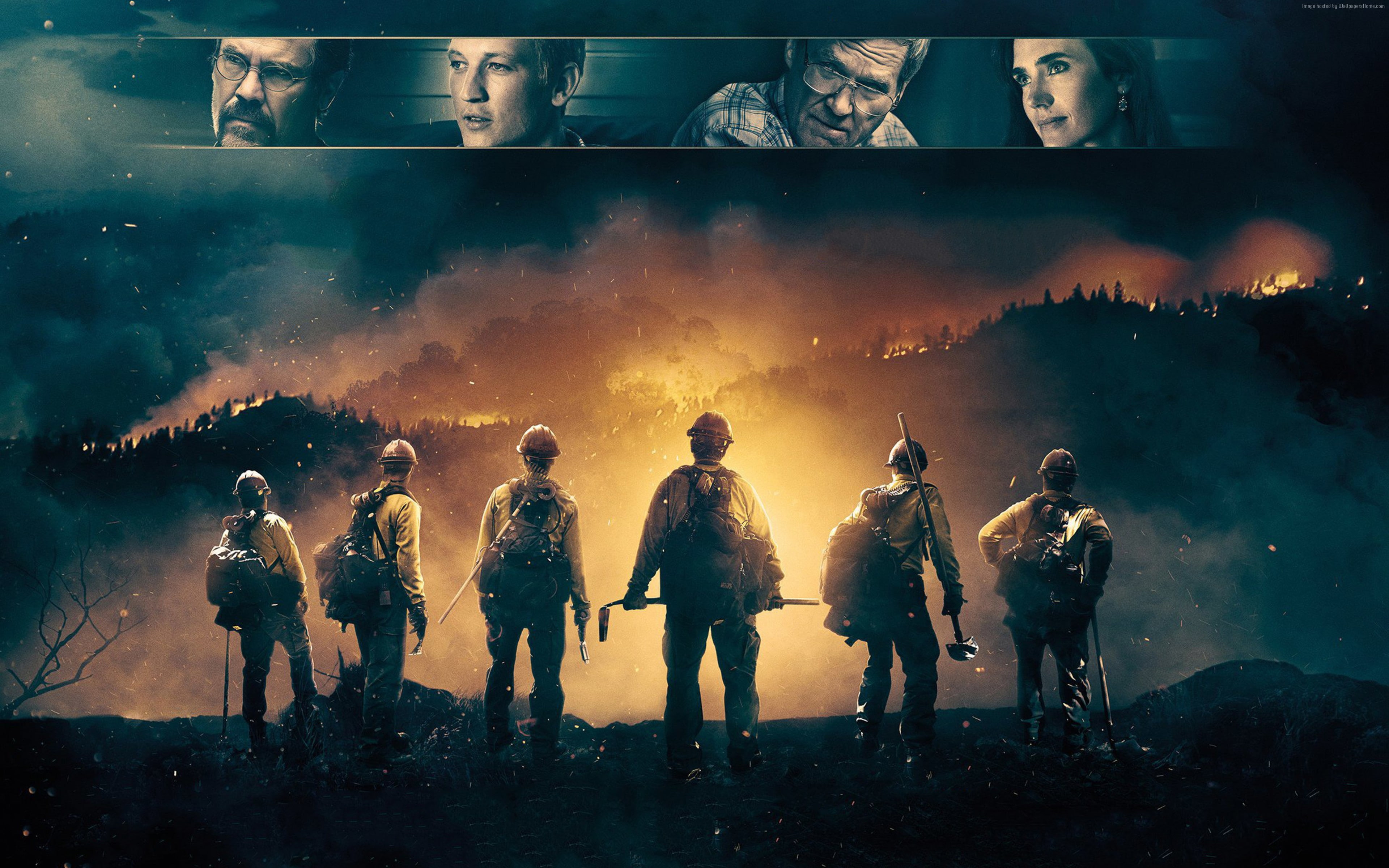 4K, 4K, Miles Teller, poster, Josh Brolin, Only the Brave, HD Wallpaper