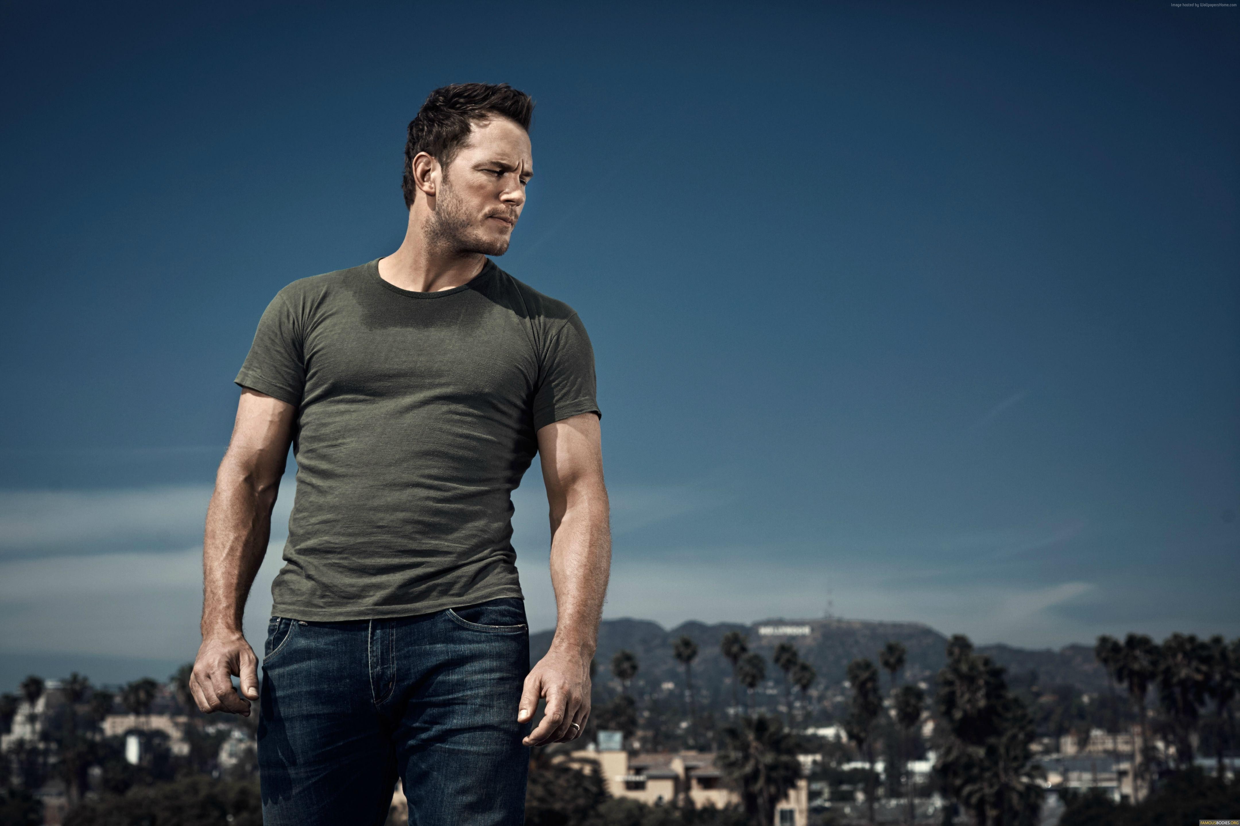 4K, Most Popular Celebs, actor, Chris Pratt, HD Wallpaper