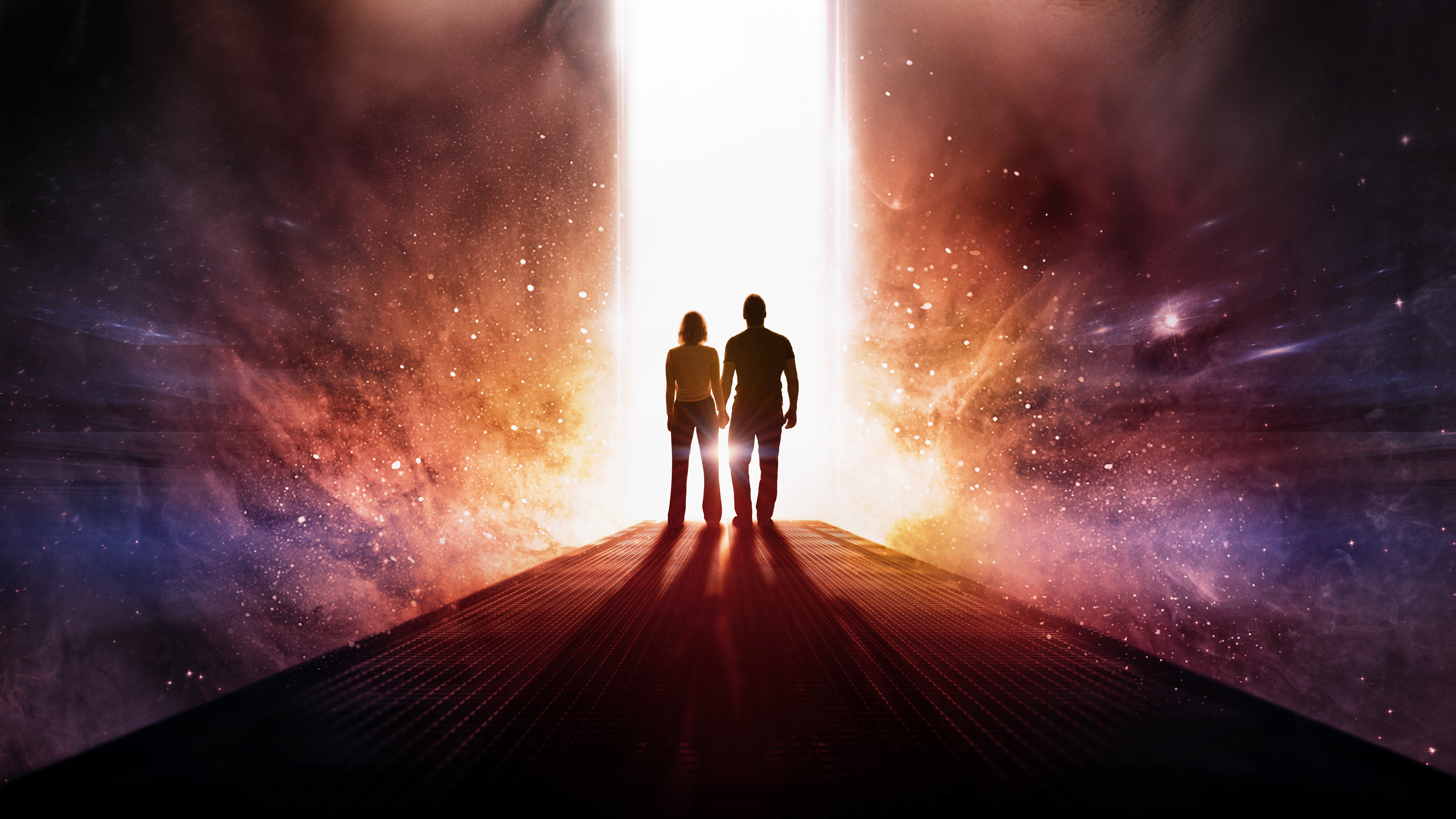 5K, Chris Pratt, Jennifer Lawrence, Passengers, 2016, 5K, HD Wallpaper