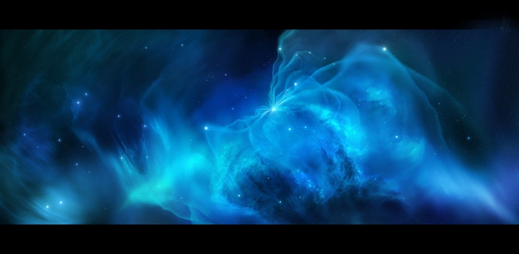 water, auto post production filter, no people, environment, travel destinations, nature, space stars nebula space art joeyjazz, night, motion, sky, cloud - sky, HD Wallpaper
