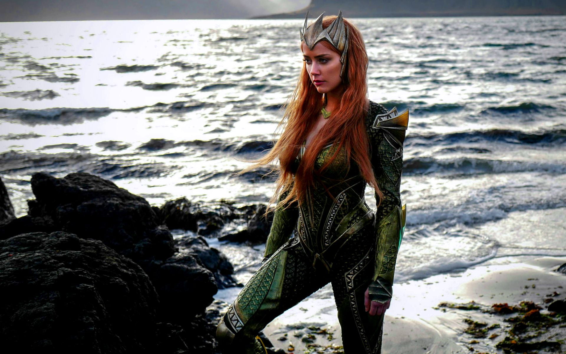 beach, movie, hollywood, justice league, heard, solid, water, land, lifestyles, Movies, atlantis, leisure activity, hairstyle, screenshot, amber, real people, HD Wallpaper