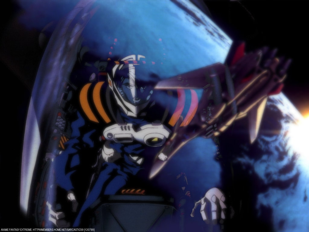 Macross Plus, plus, hd, macross, art, 480P, untitled, anime, HD Wallpaper