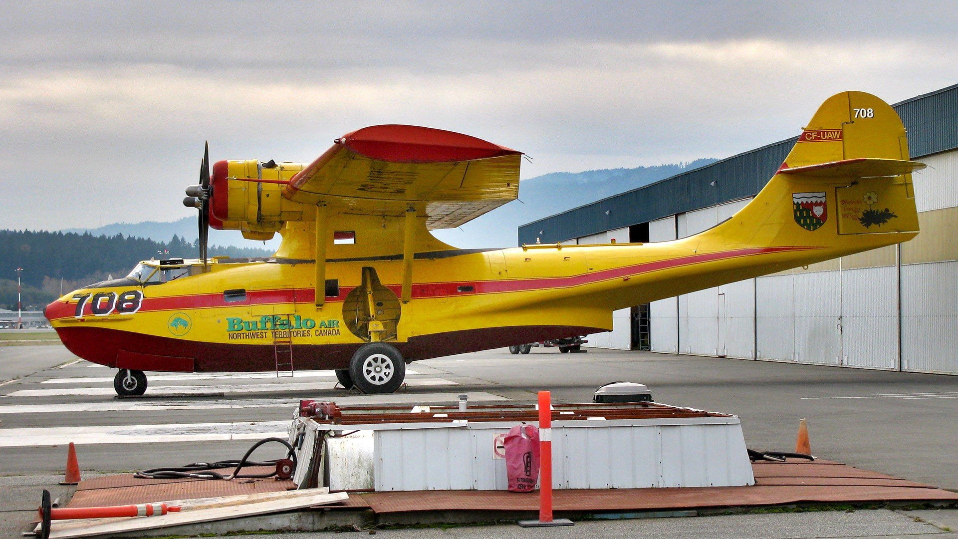 pilots, warbird, nwt, buffalo, ice, pby 5a, catalina, reality, airways, 1080P, HD Wallpaper