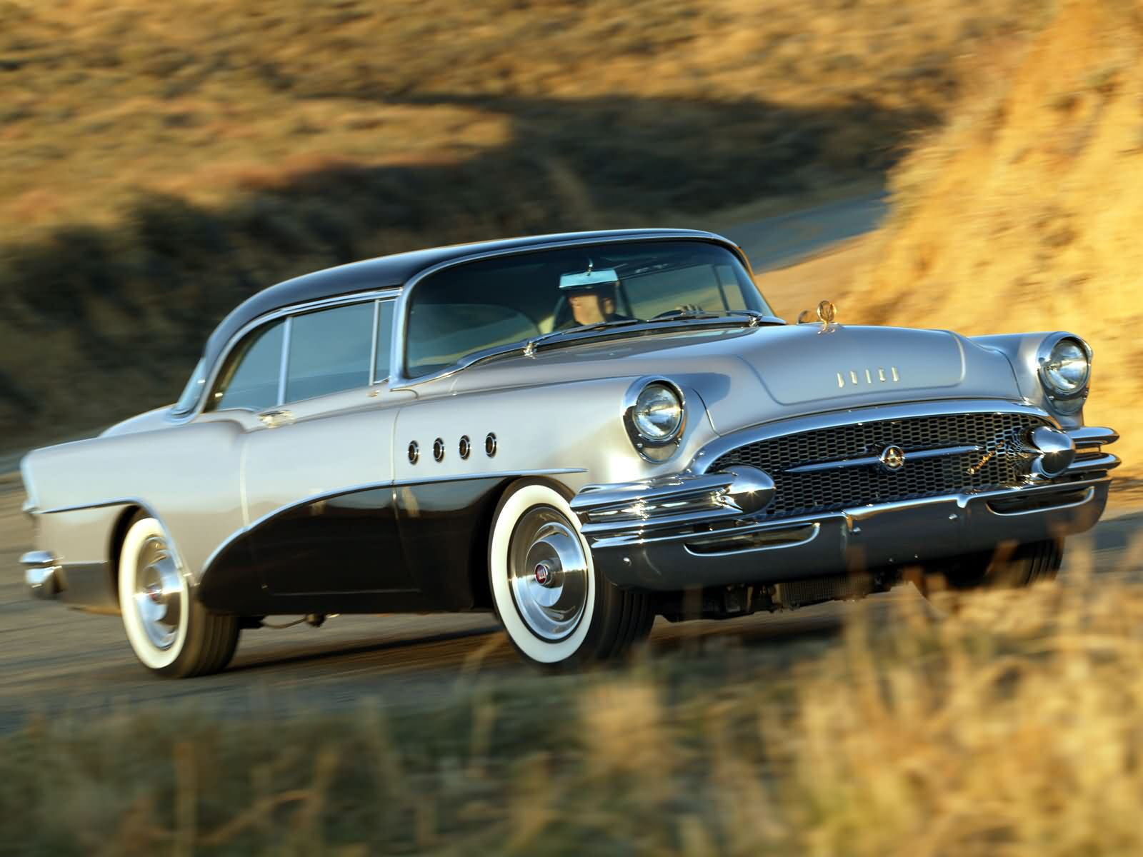 1955, roadmaster, buick, retro, 720P, HD Wallpaper